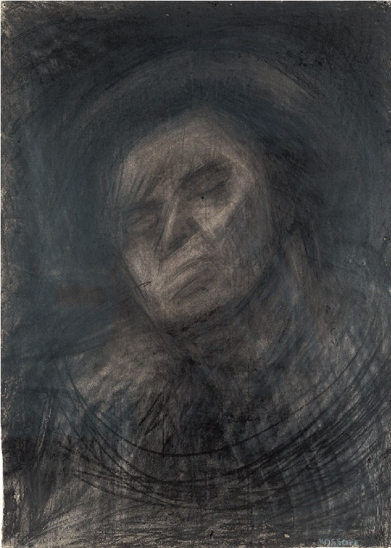 Leon Kossoff, Head of Seedo I, 1958