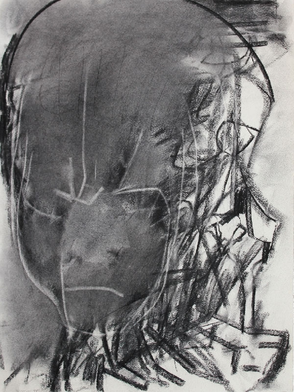 Dennis Creffield, Improvisation on the Life Mask of William Blake (40), 2007