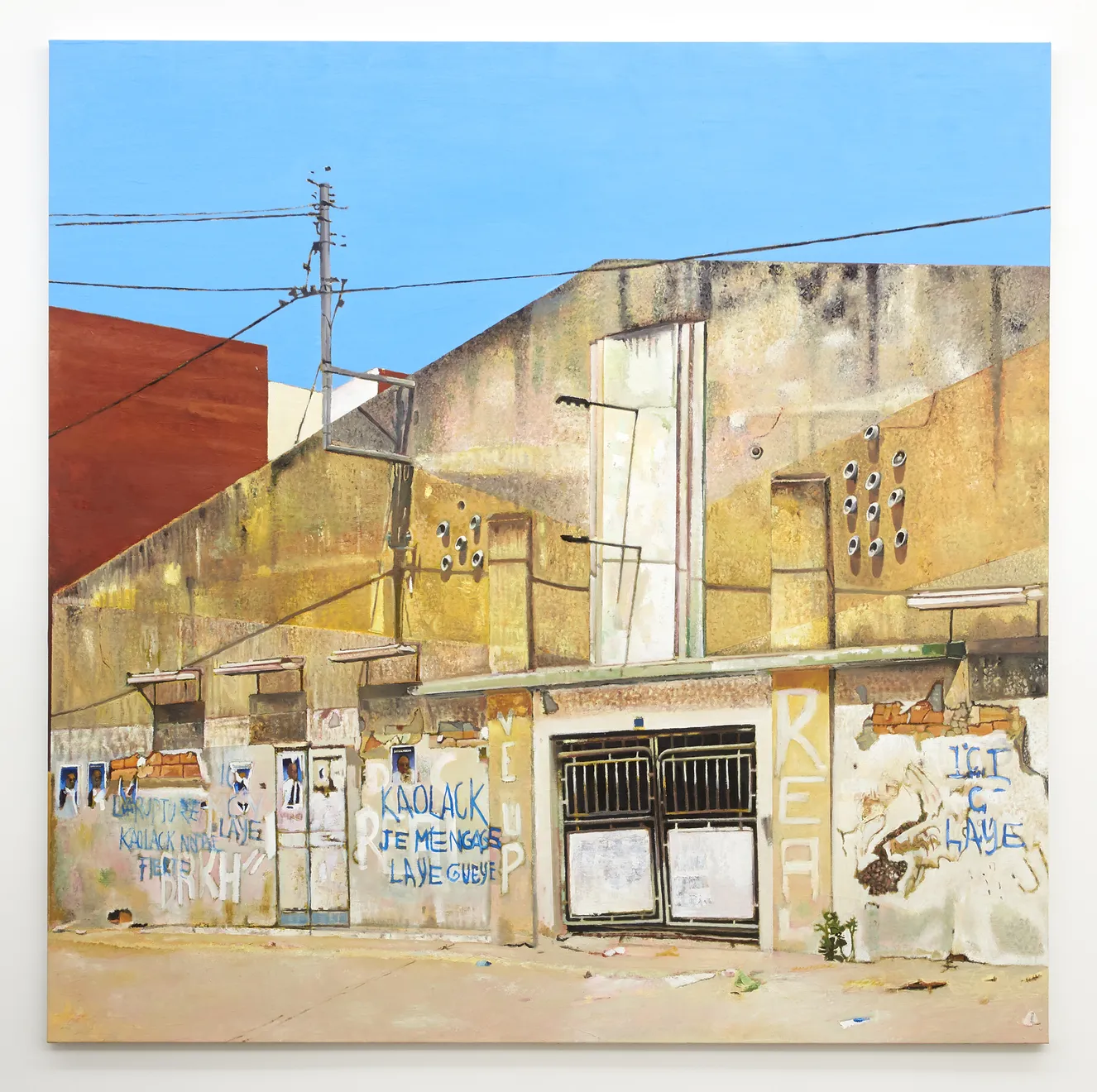 Cheikh Ndiaye, Cinéma ABC, Kaolack, Sénégal, 2019