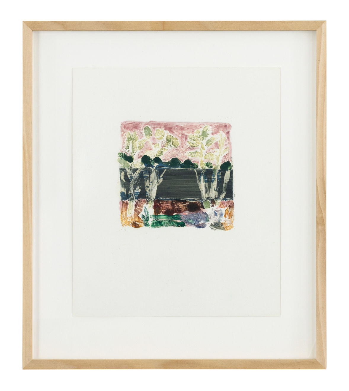 Daniel MacCarthy, Figure By A Lake II, 2025