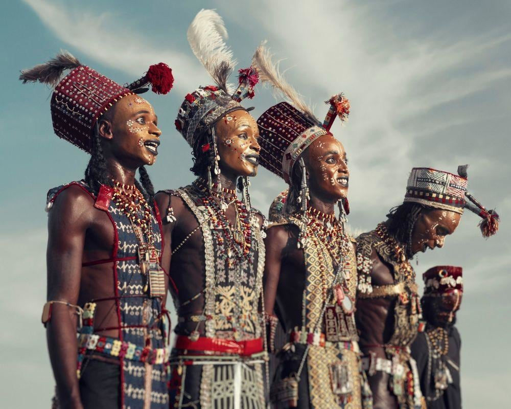Jimmy Nelson, Wodaabe | Gerewol festival, Bossio, Chari-Baguirmi region | Chad, 2016