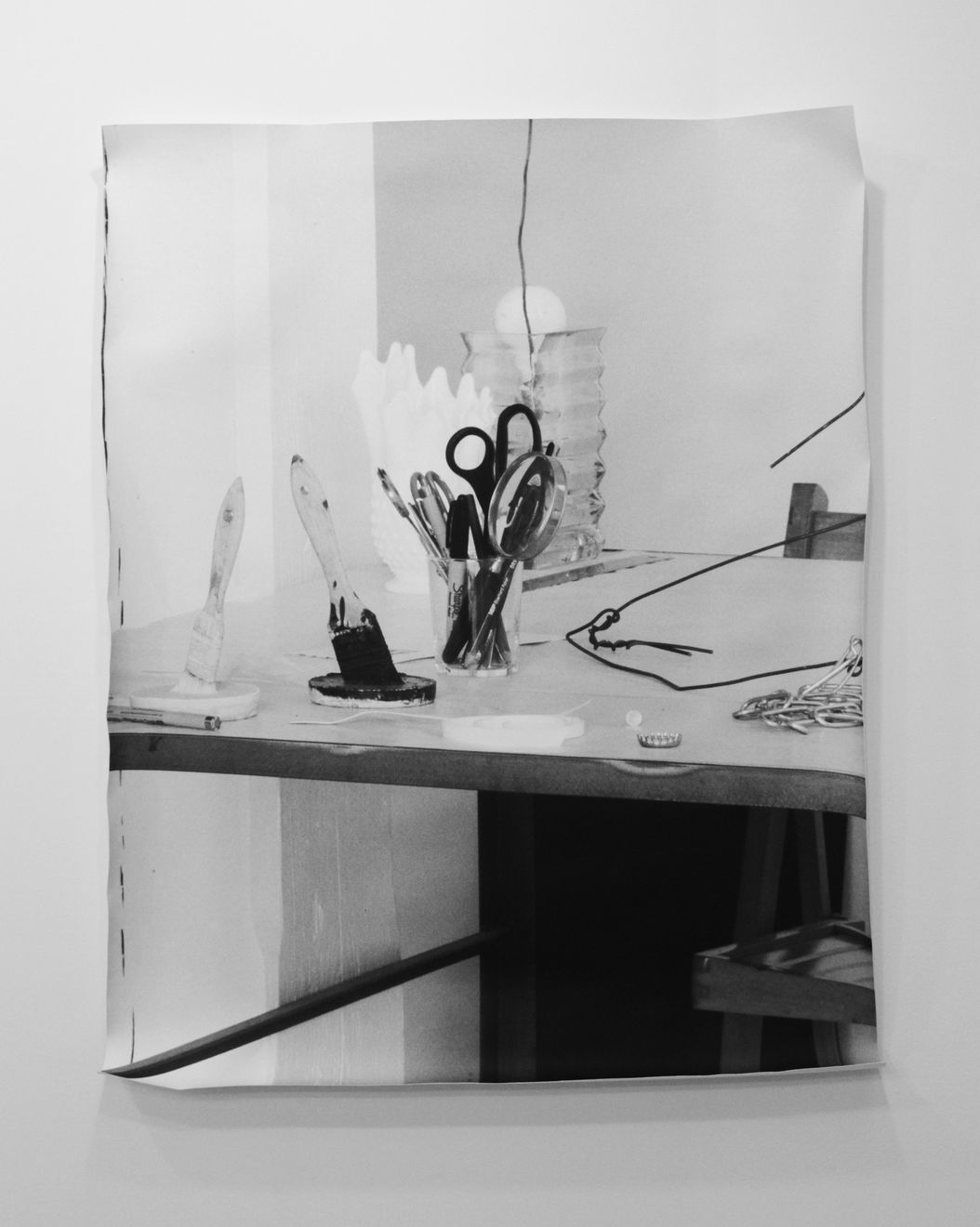 Talia Chetrit, Untitled (Studio 2 (detail)), 2011