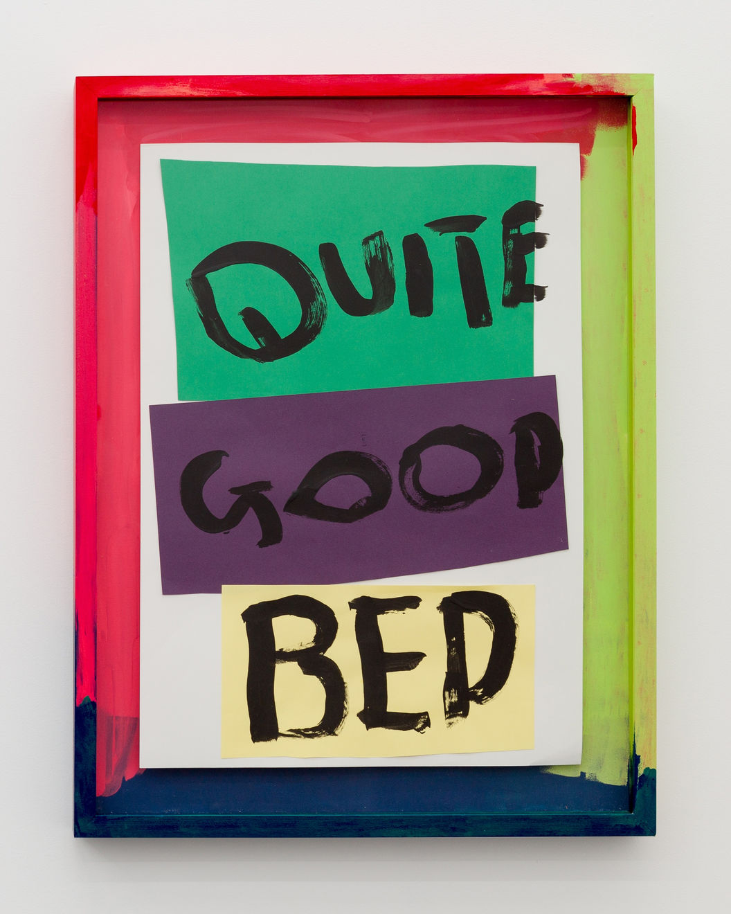 Leanne Ross, Quite Good Bed, 2022