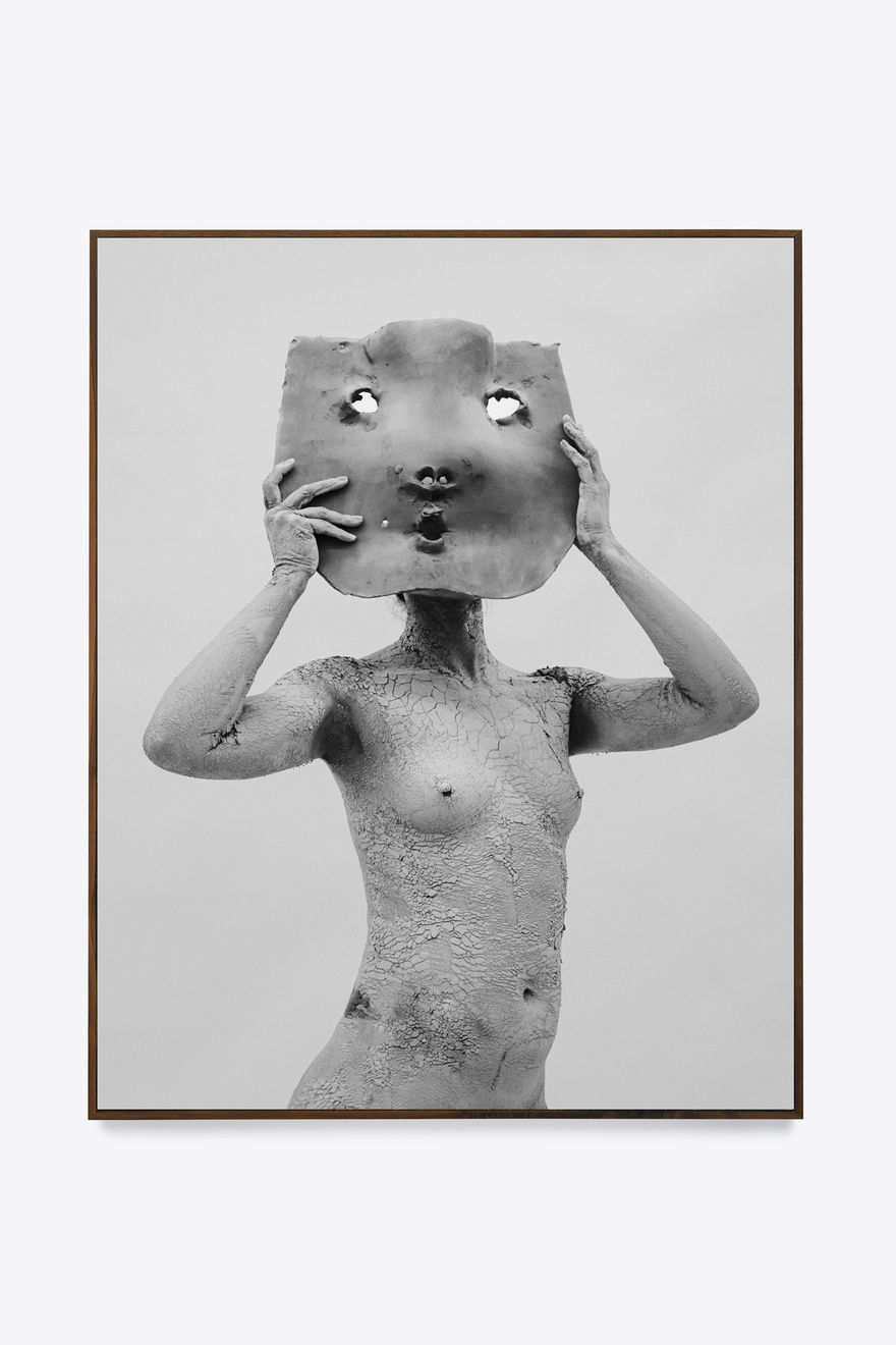 Esteban Schimpf, Figure with Transformation Mask (0335), 2026