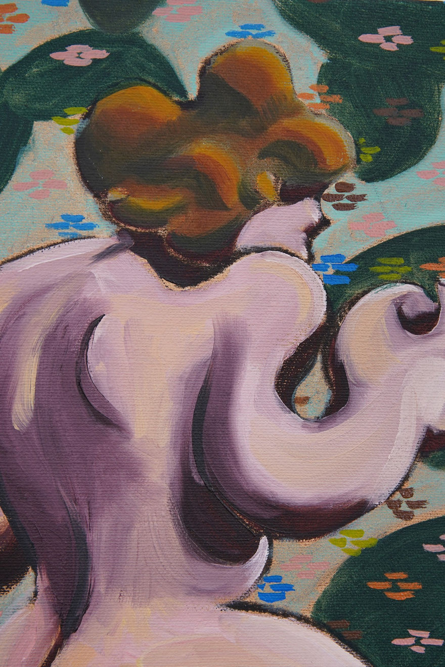 Nathaniel Kyung Smith, Me and my shadow, 2020