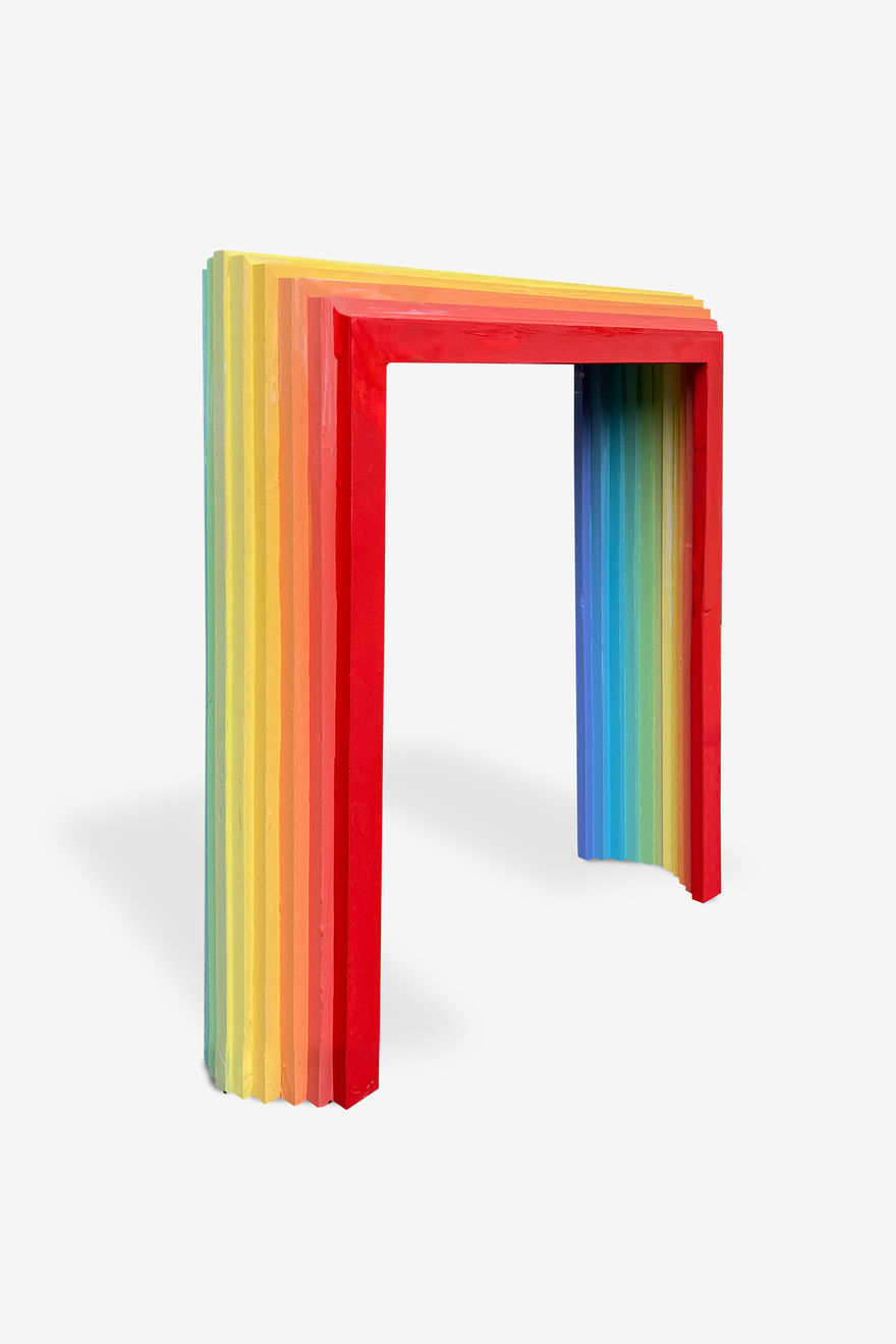 Zak Christensen, Wasted Walnut Rainbow, 2025