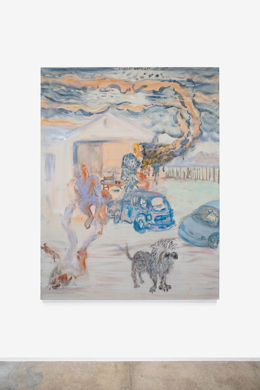 Michael Haight, Leah’s Garage (Alcoholic Crepuscule), 2023