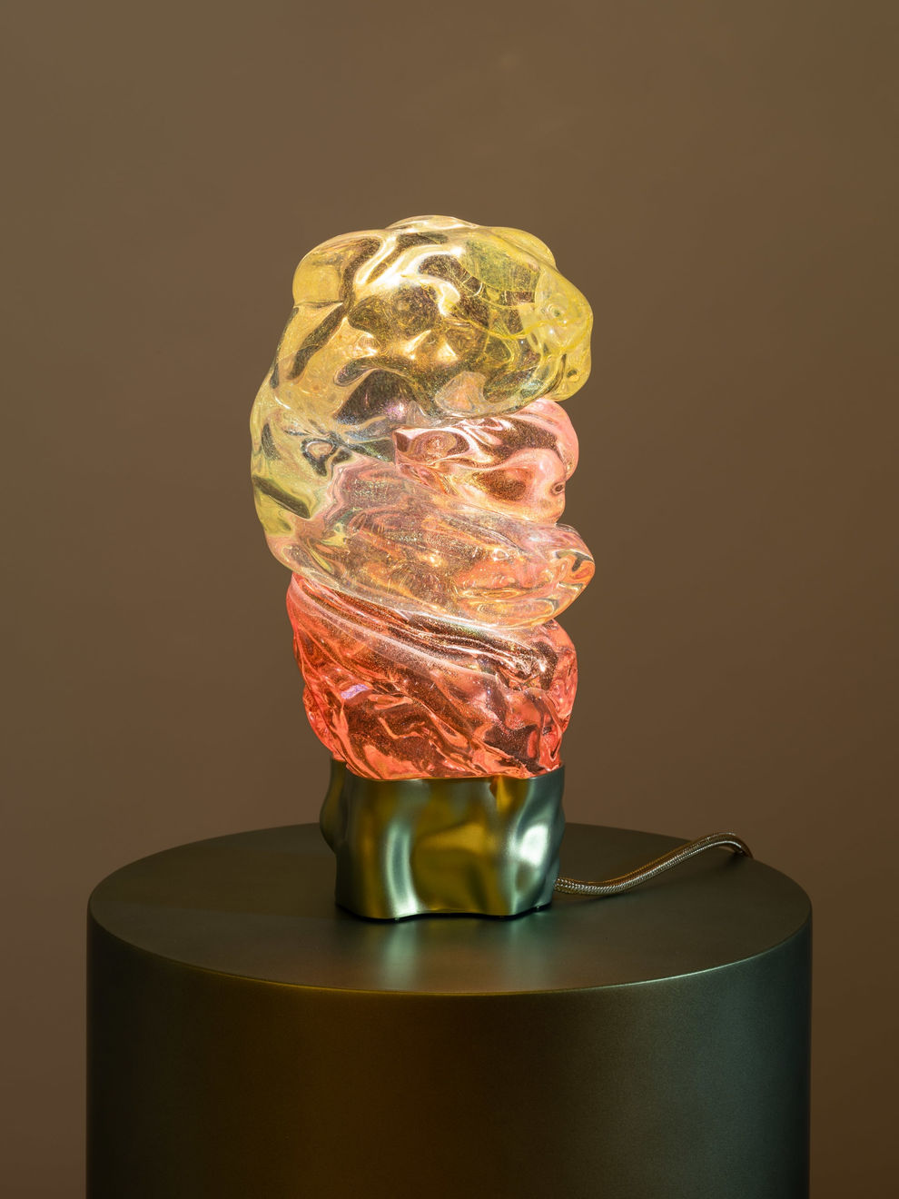 Flavie Audi, Hugging Rock 12 (luminaire) , 2025