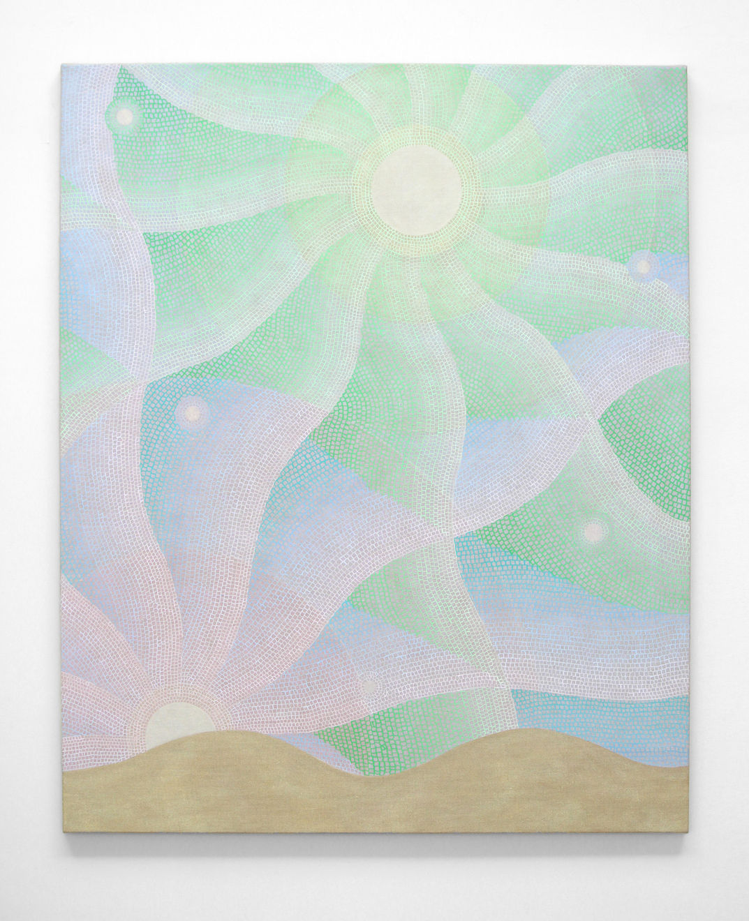 Jessica Cannon, Soft Tether, Green Moon, 2024