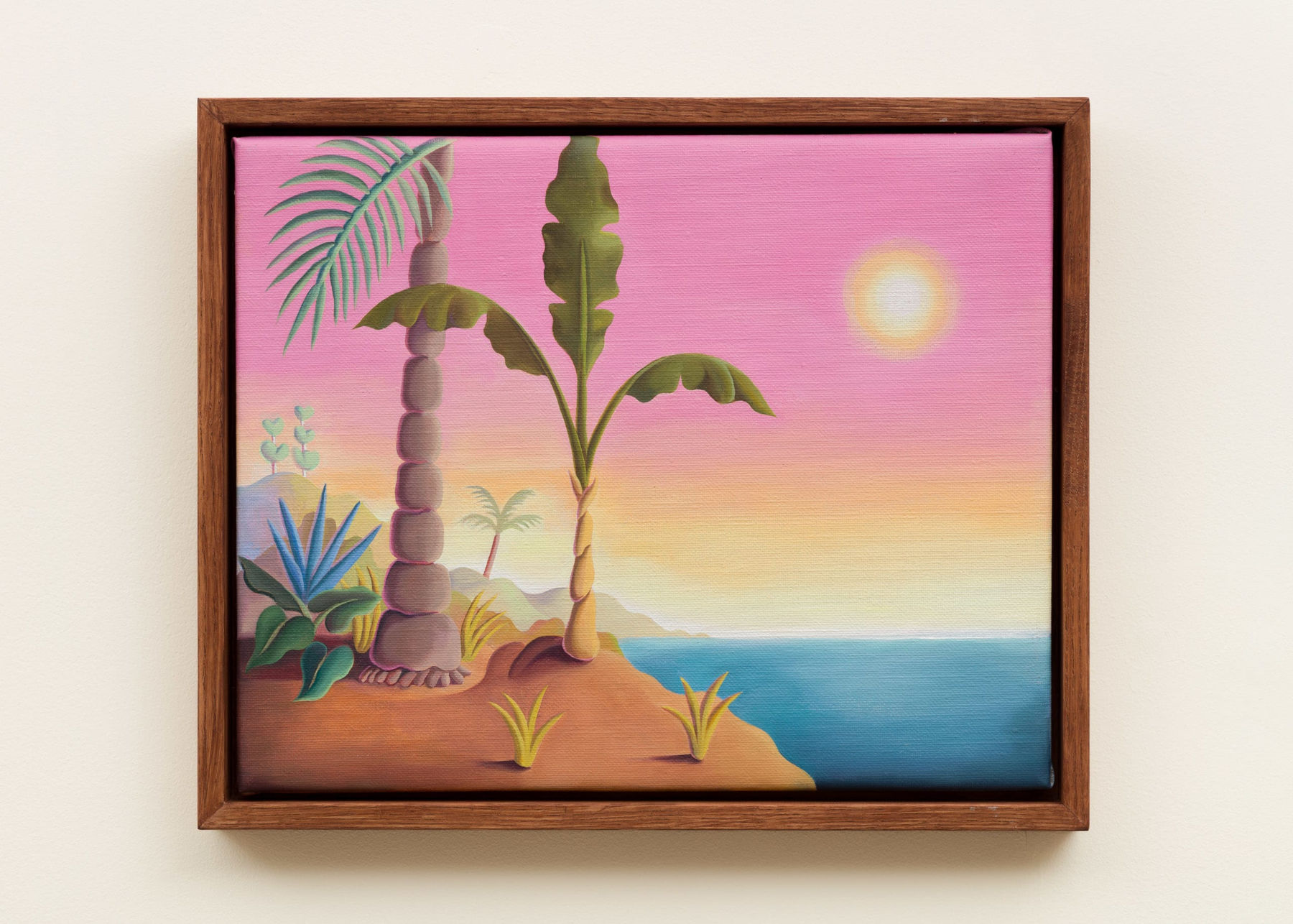 Daisy Dodd-Noble, Pink sunset study, 2023