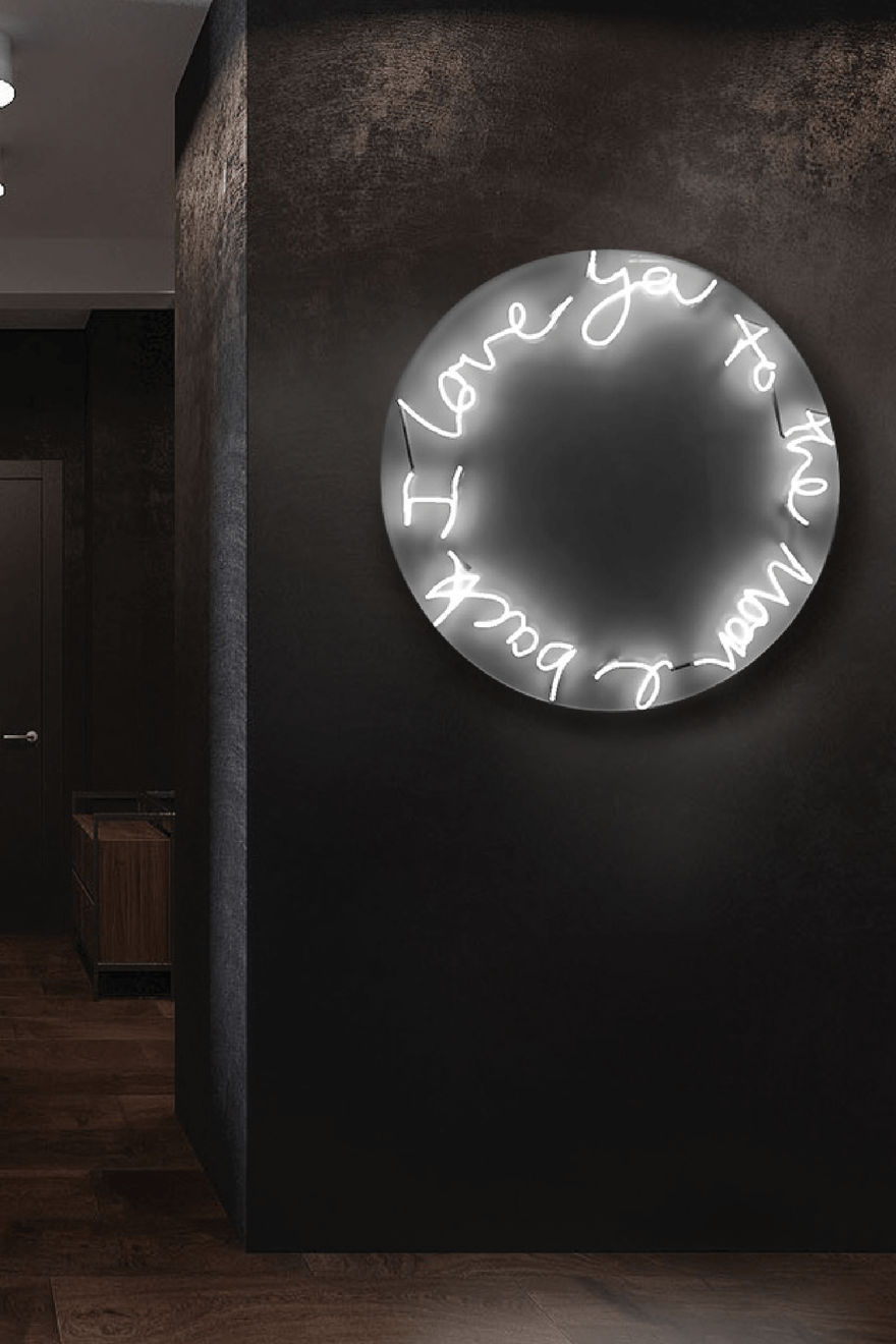 Lauren Baker, To the Moon & Back (White), Large, 2015