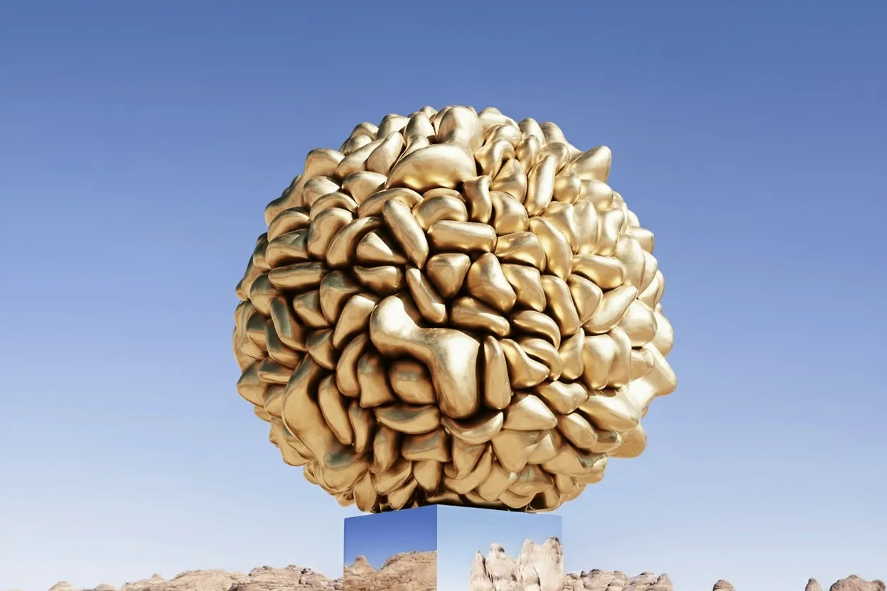 Frequency Of The Sun, 4M - Desert Installation, 2020