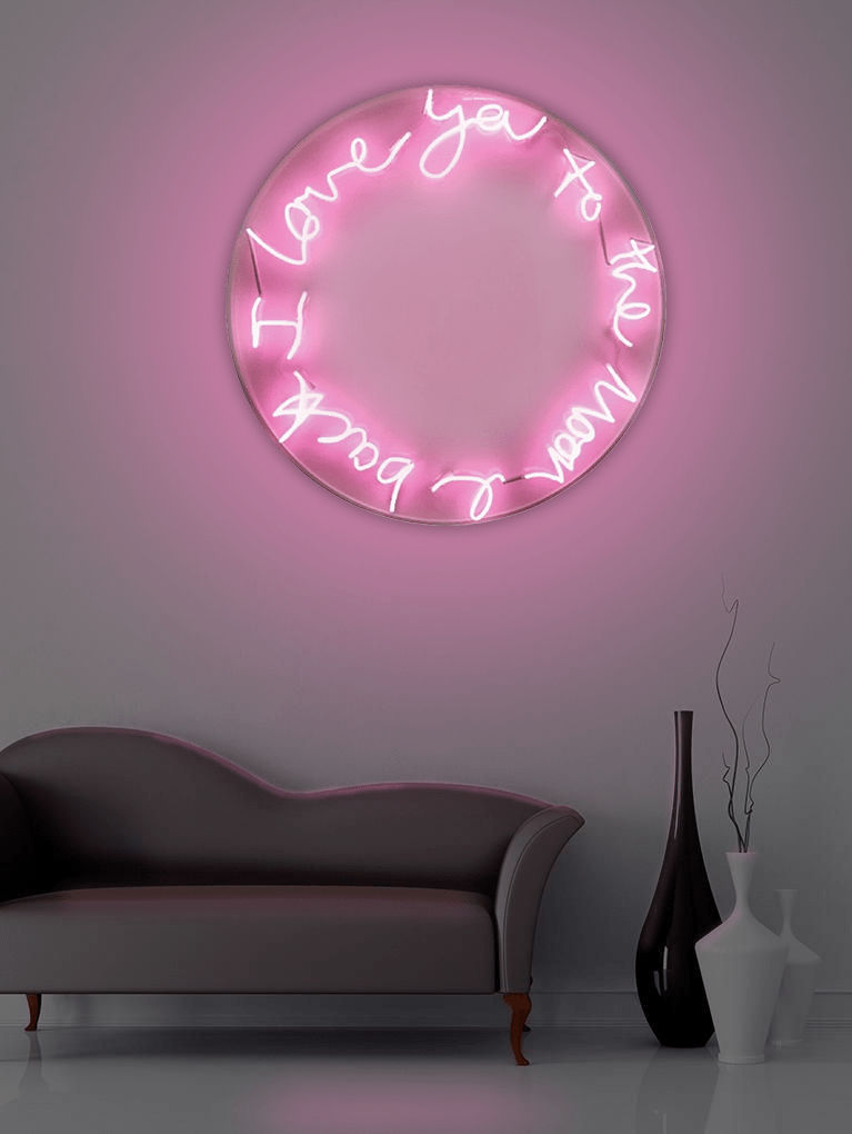 Lauren Baker, To the Moon & Back (Pink), Large, 2015