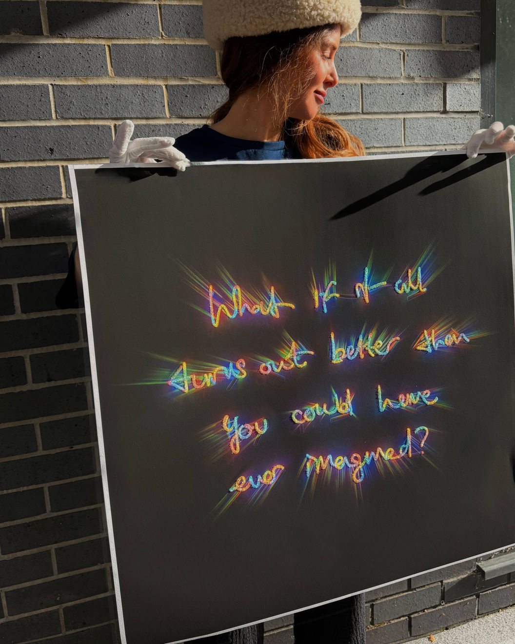 Lauren Baker, What If... Rainbow (Diamond Dust) AP, 2025