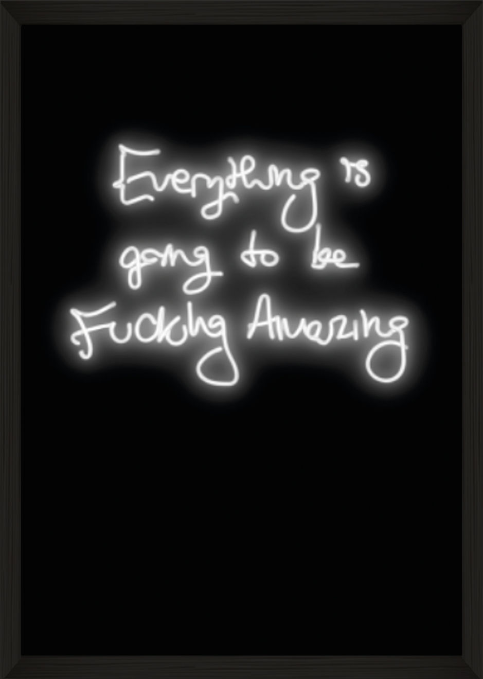 Lauren Baker, Fucking Amazing - White, 2017