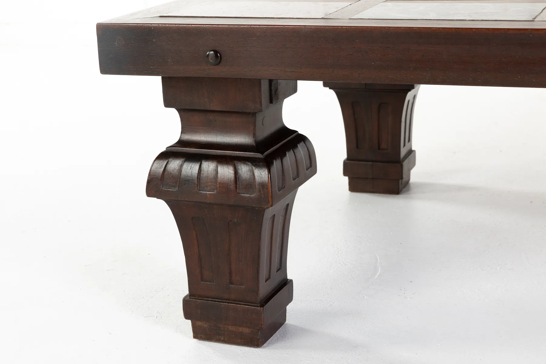 SOLD, 1960s Specimen Marble Top Coffee Table