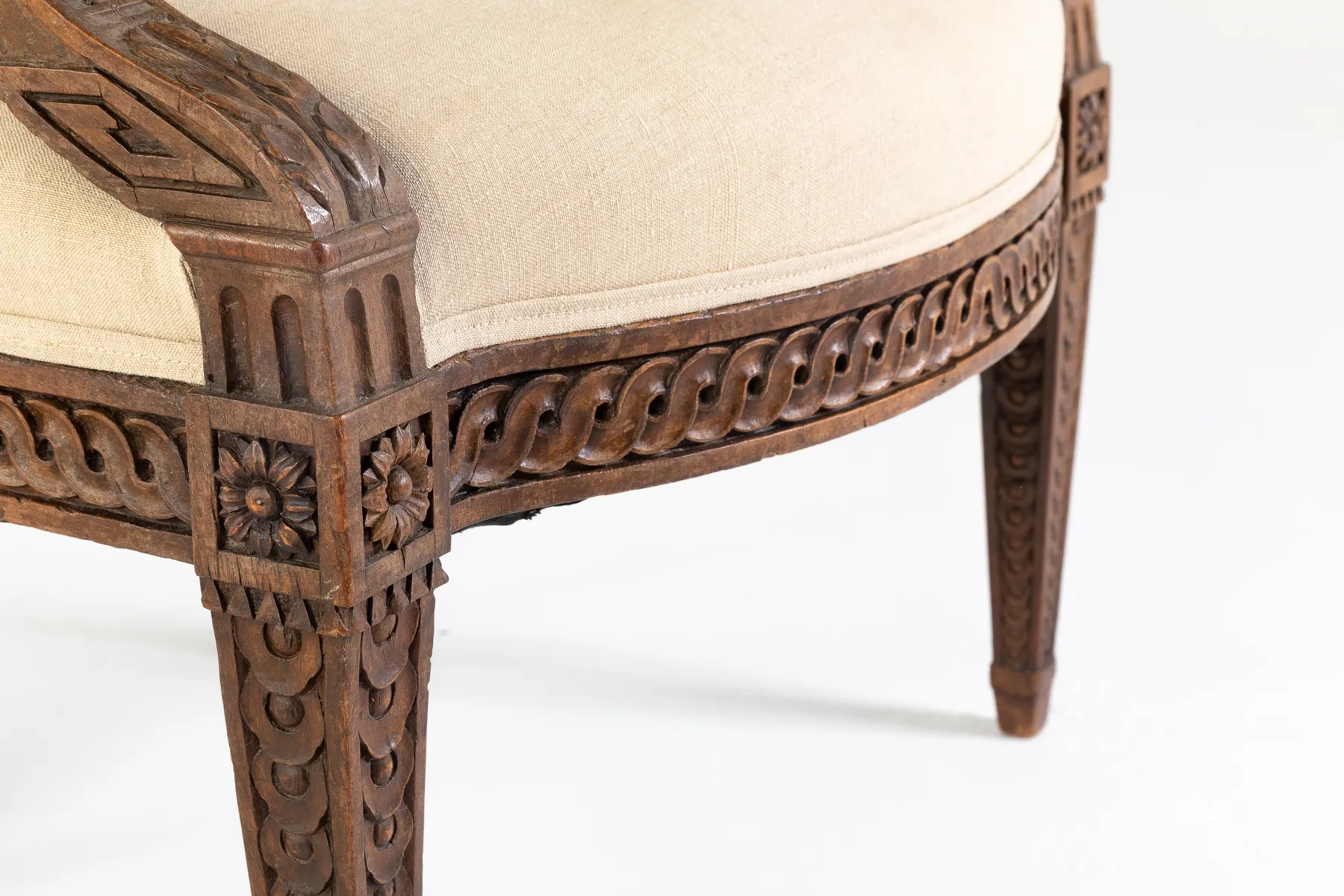 Pair of French 18th Century Armchairs