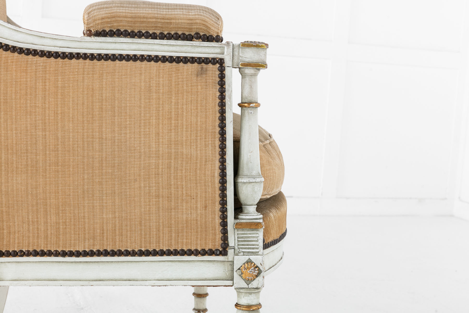 SOLD, 19th Century Pair of French Painted Chairs