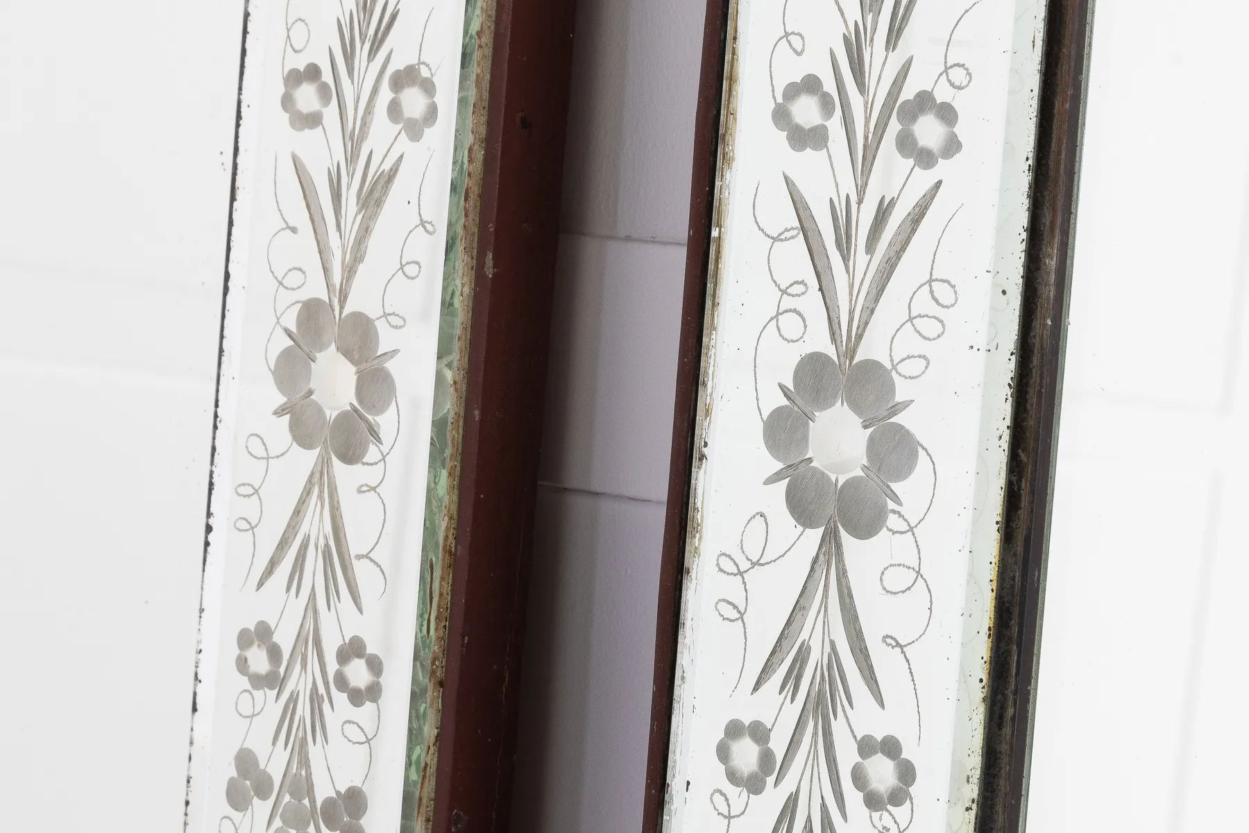 SOLD, Pair of 19th Century French 'Venetian' Mirrors