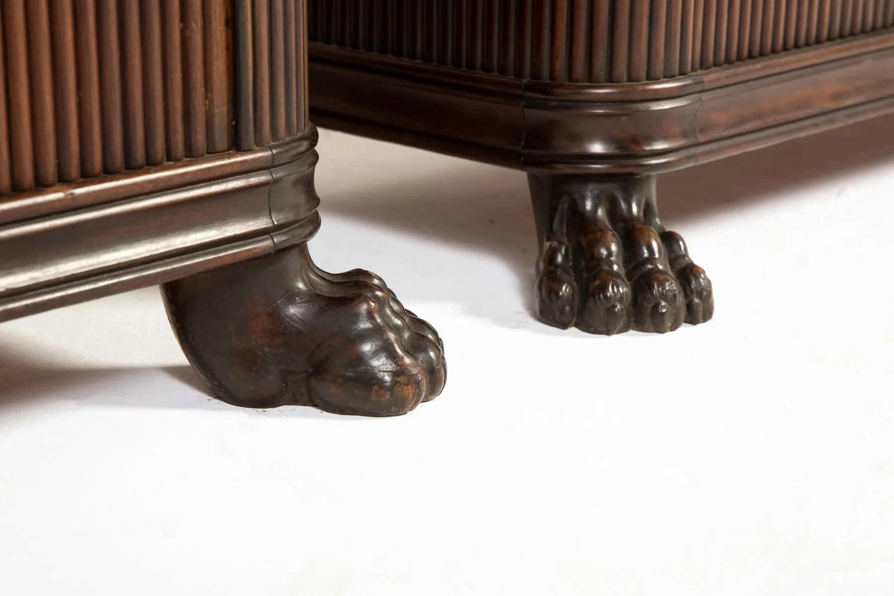 Pair of 19th Century Italian Mahogany Bookcases
