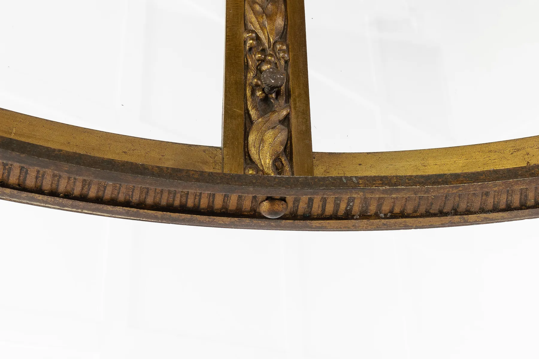 SOLD, 19th Century Gilt Bronze Hall Lantern