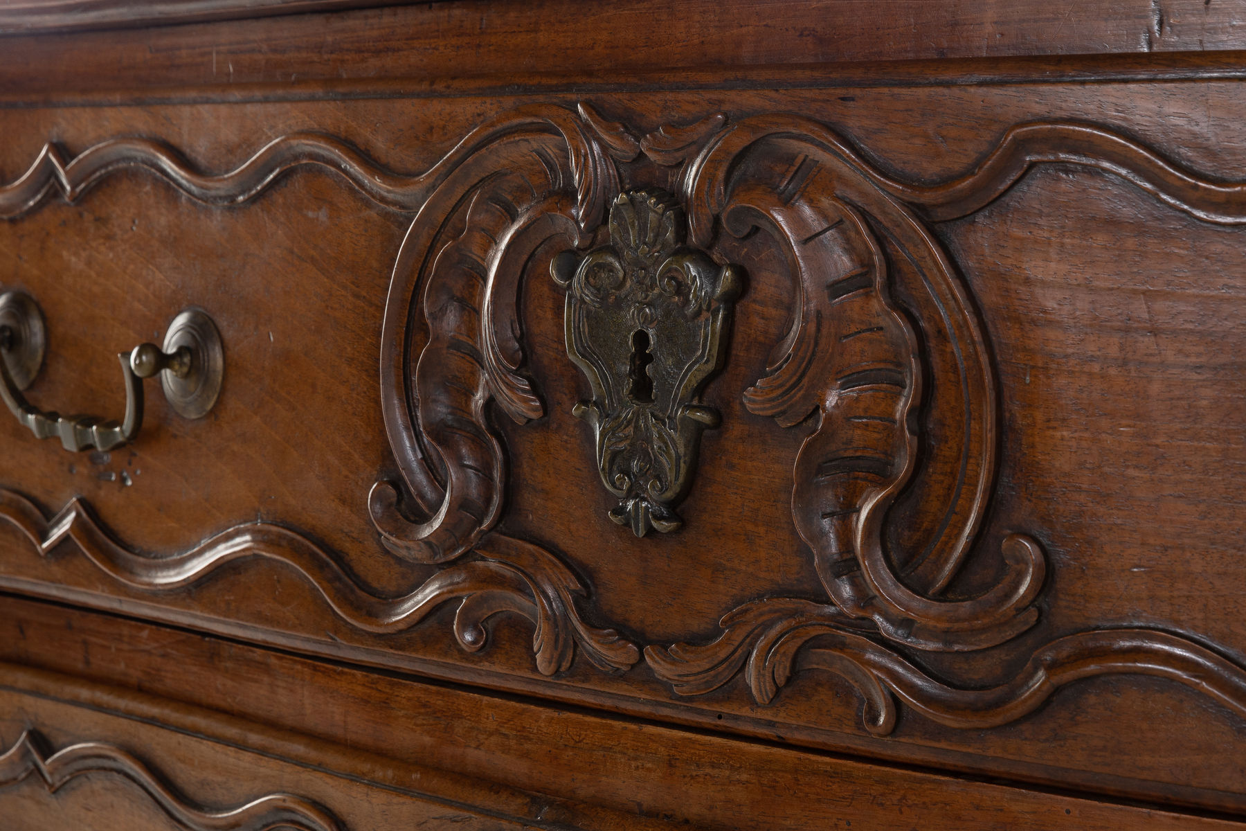Early 18th Century Louis XV Two Drawer Commode