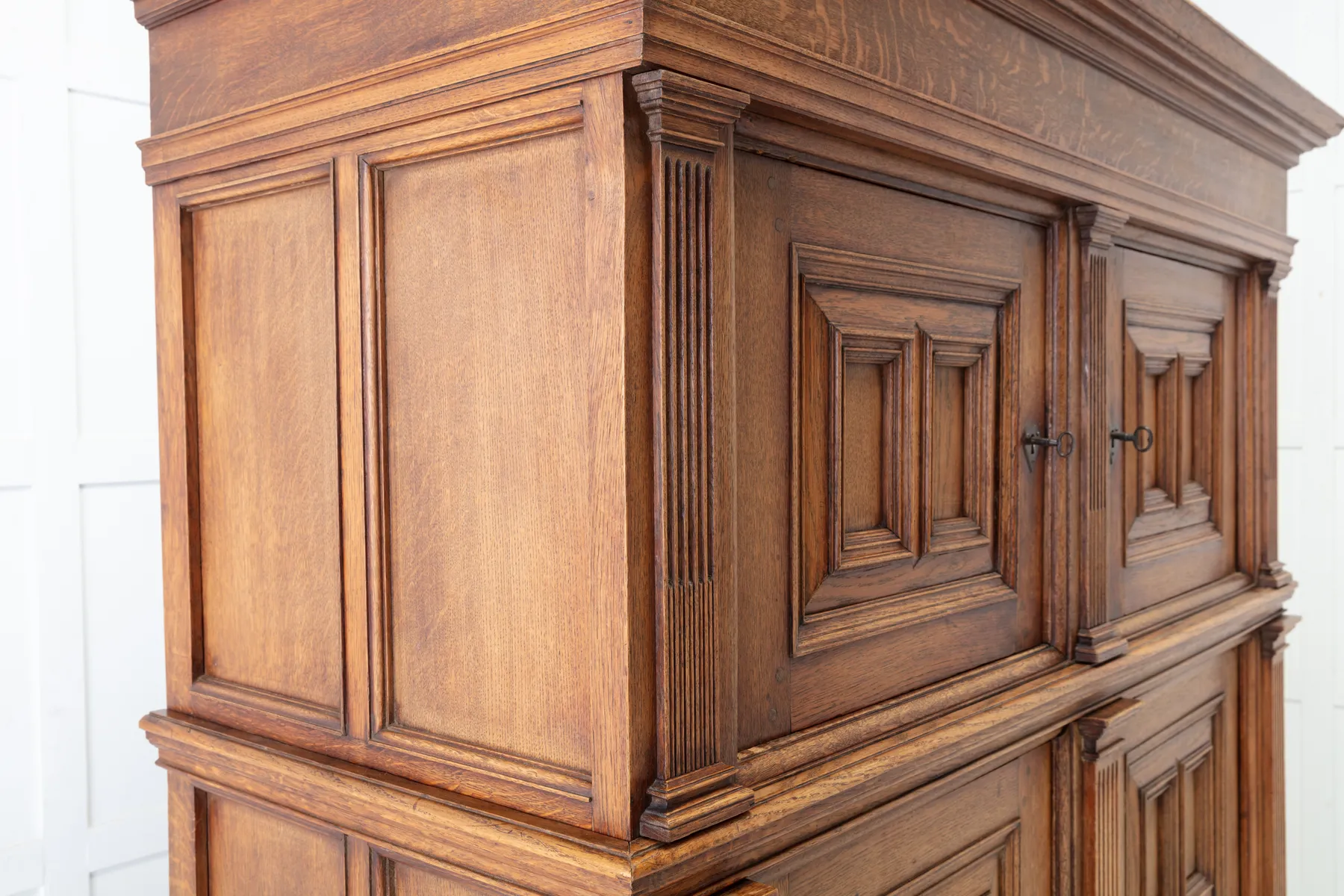 SOLD, 18th Century Dutch Oak Cabinet