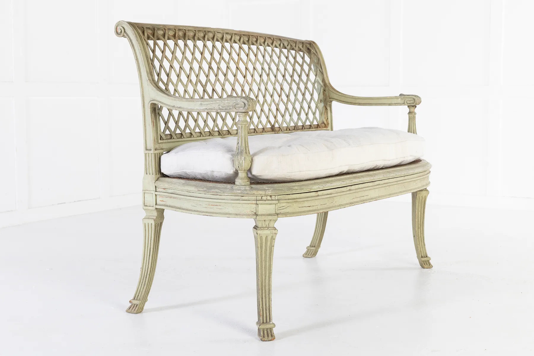 SOLD, French Painted Sofa Circa 1900