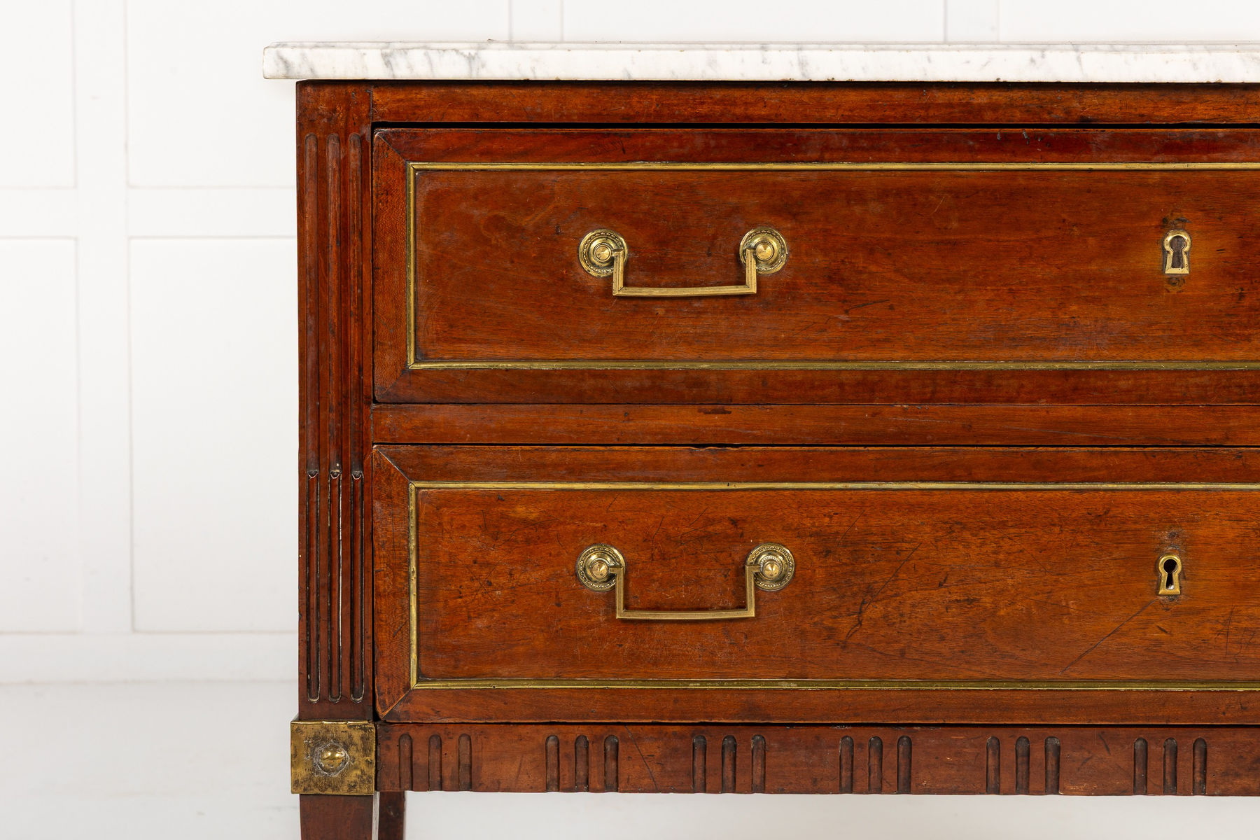 18th Century French Mahogany Commode