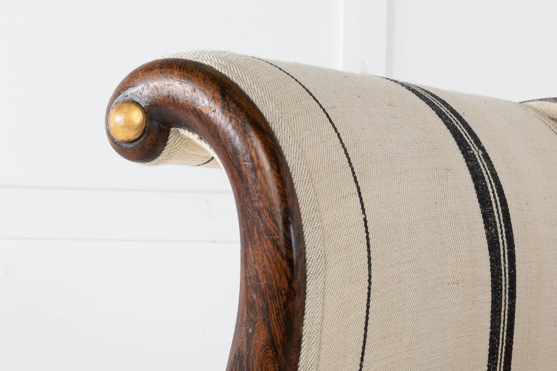 SOLD, 19th Century Faux Rosewood Chaise Longue