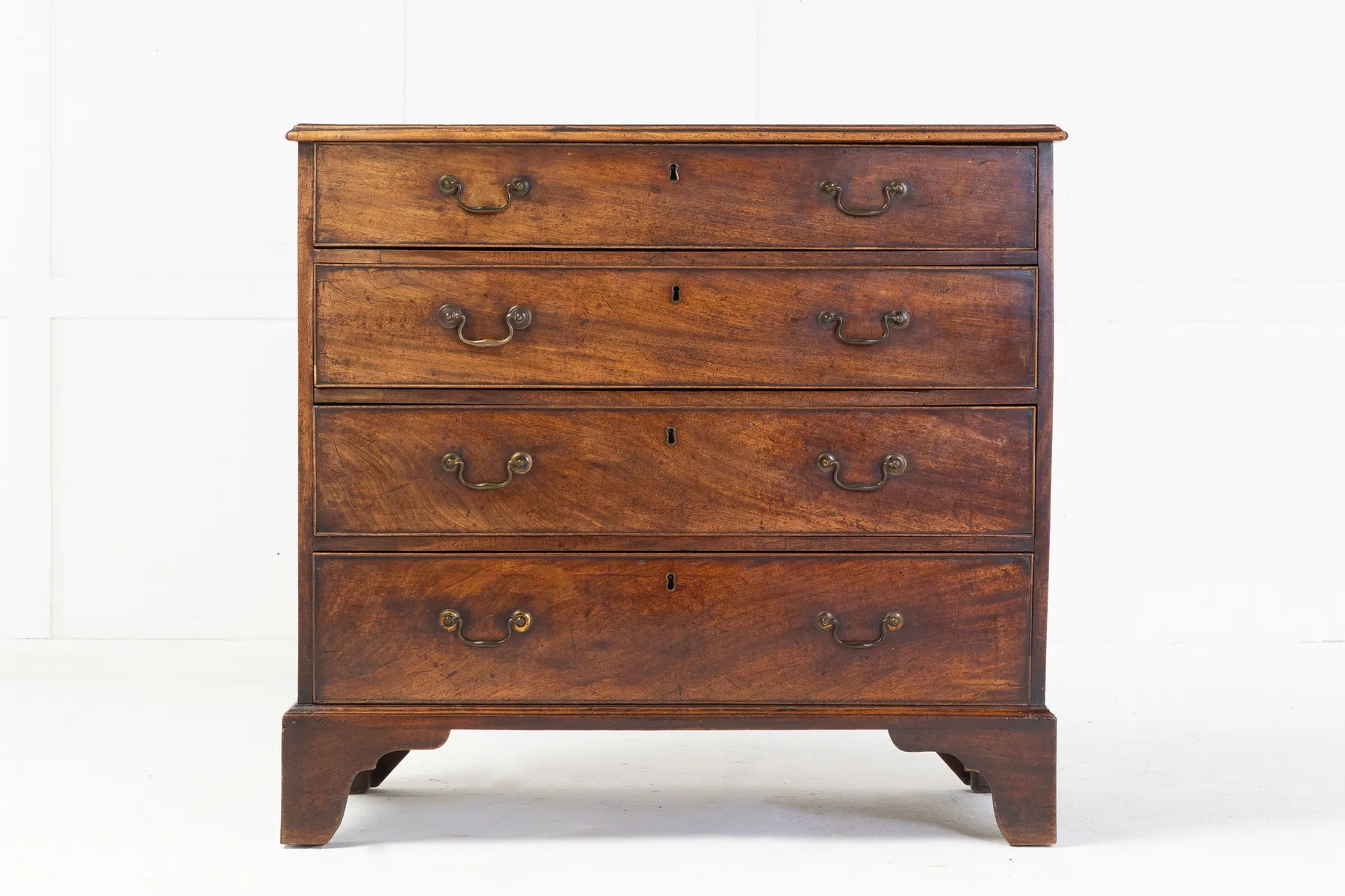 SOLD, 18th Century English Mahogany Chest of Drawers