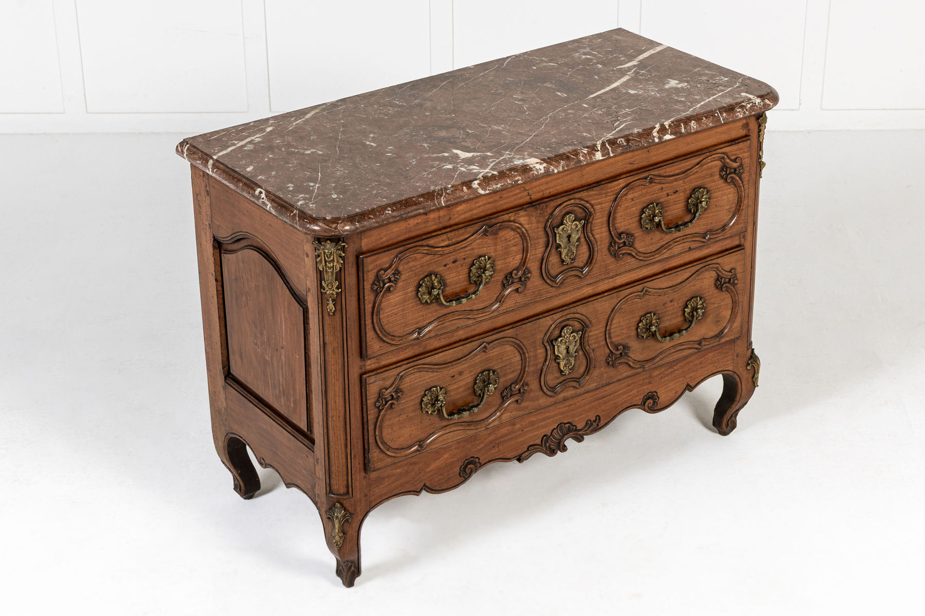 18th Century French Cherrywood Commode