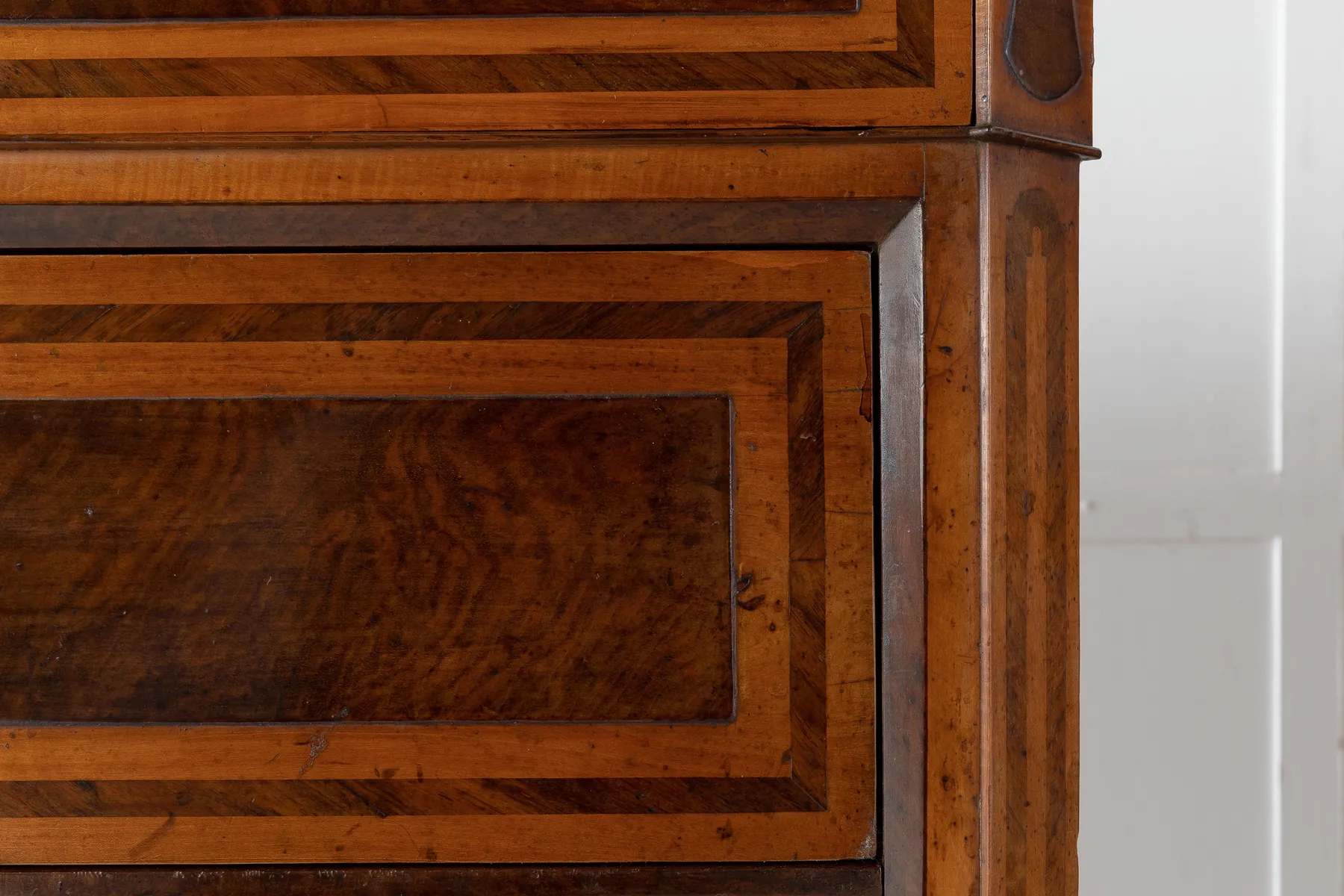 SOLD, Pair of 18th Century Italian Walnut Commodes