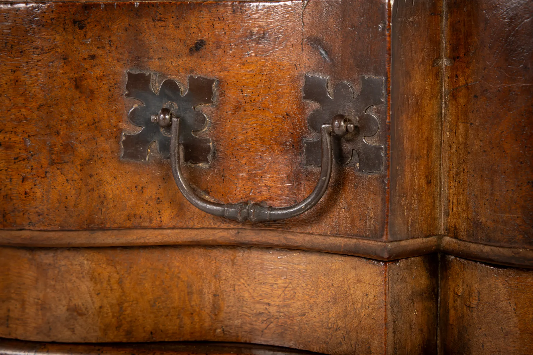 18th Century French Walnut Side Cabinet
