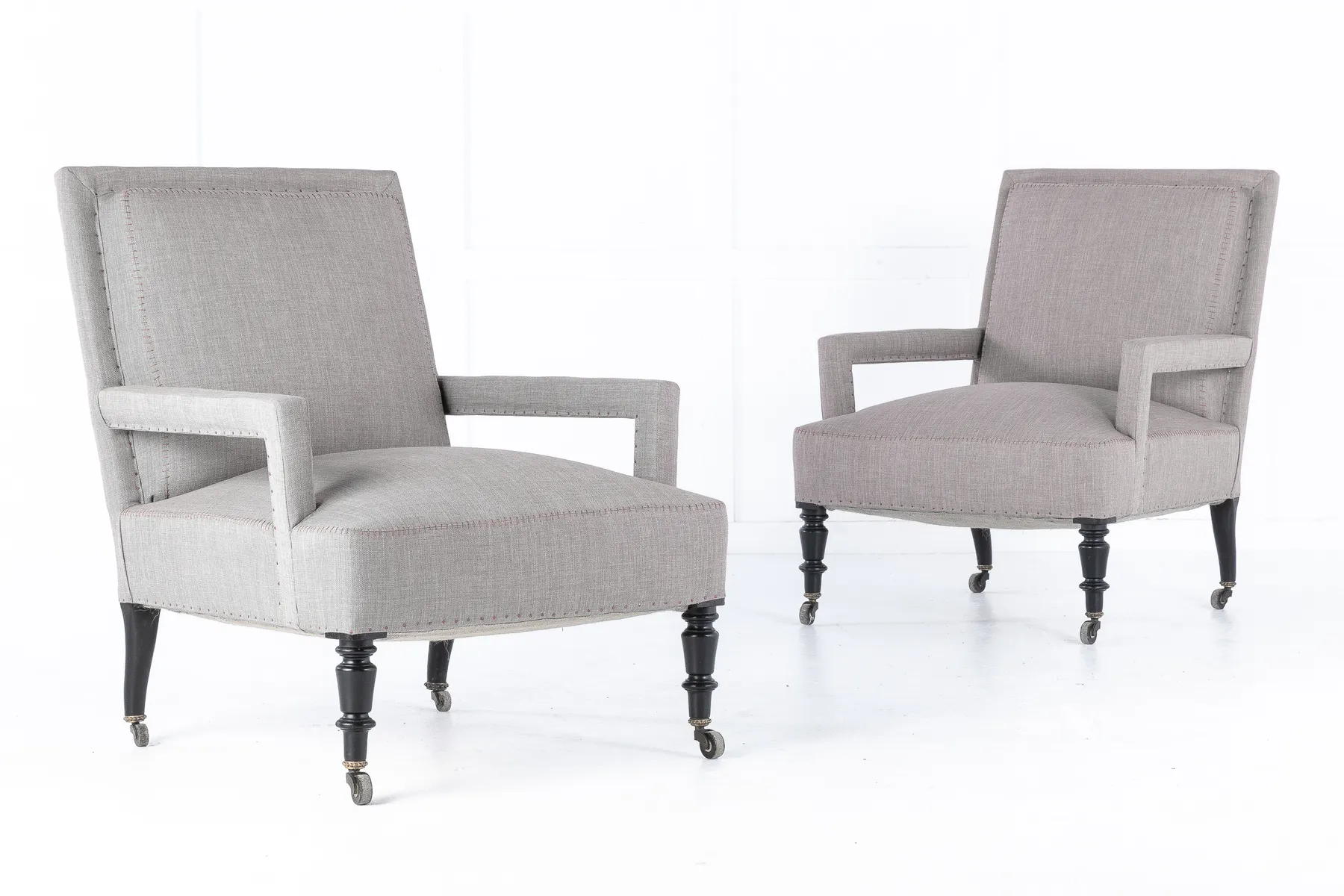 SOLD, Pair of 19th Century French Armchairs