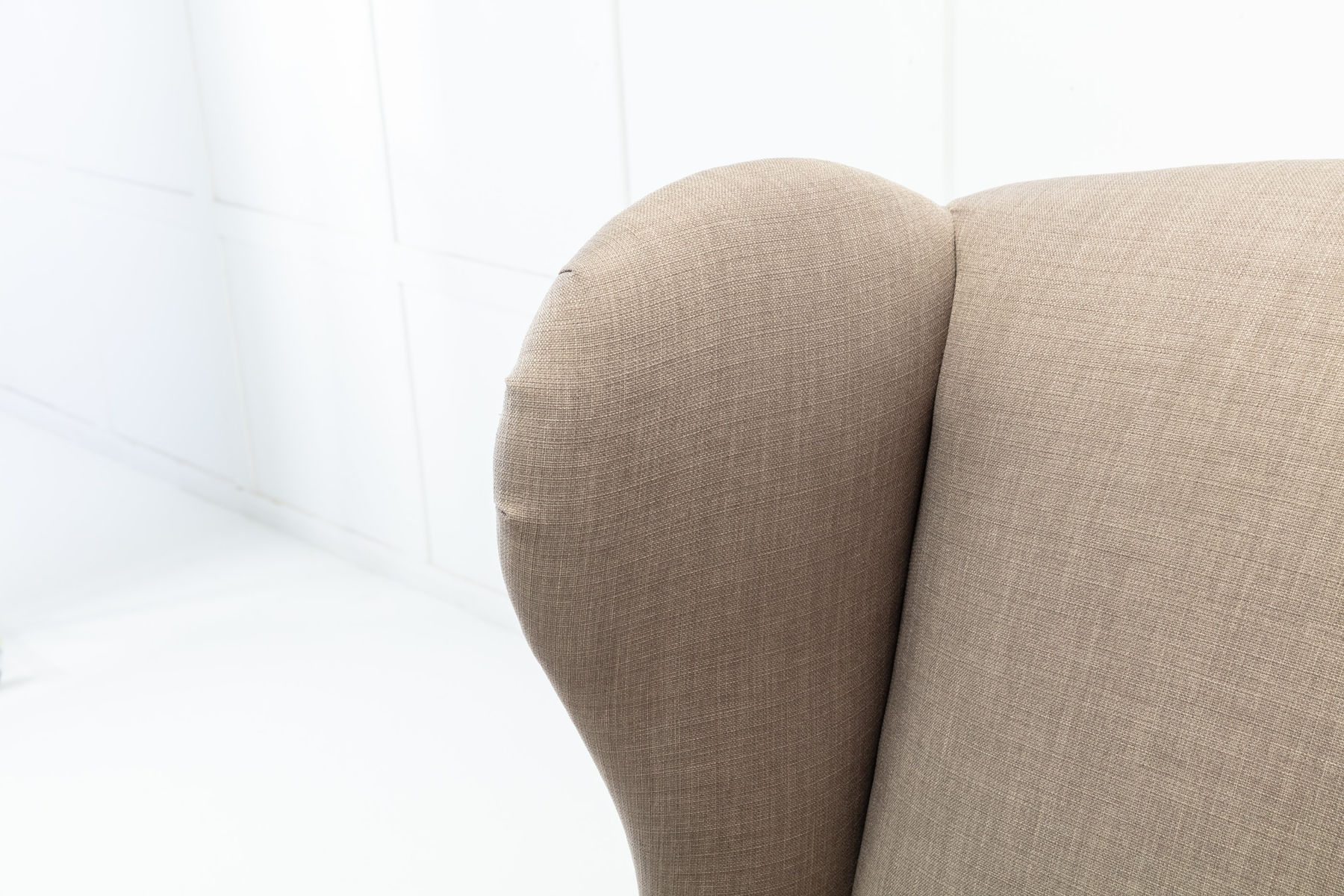 SOLD, 19th Century English Mahogany Wing Chair