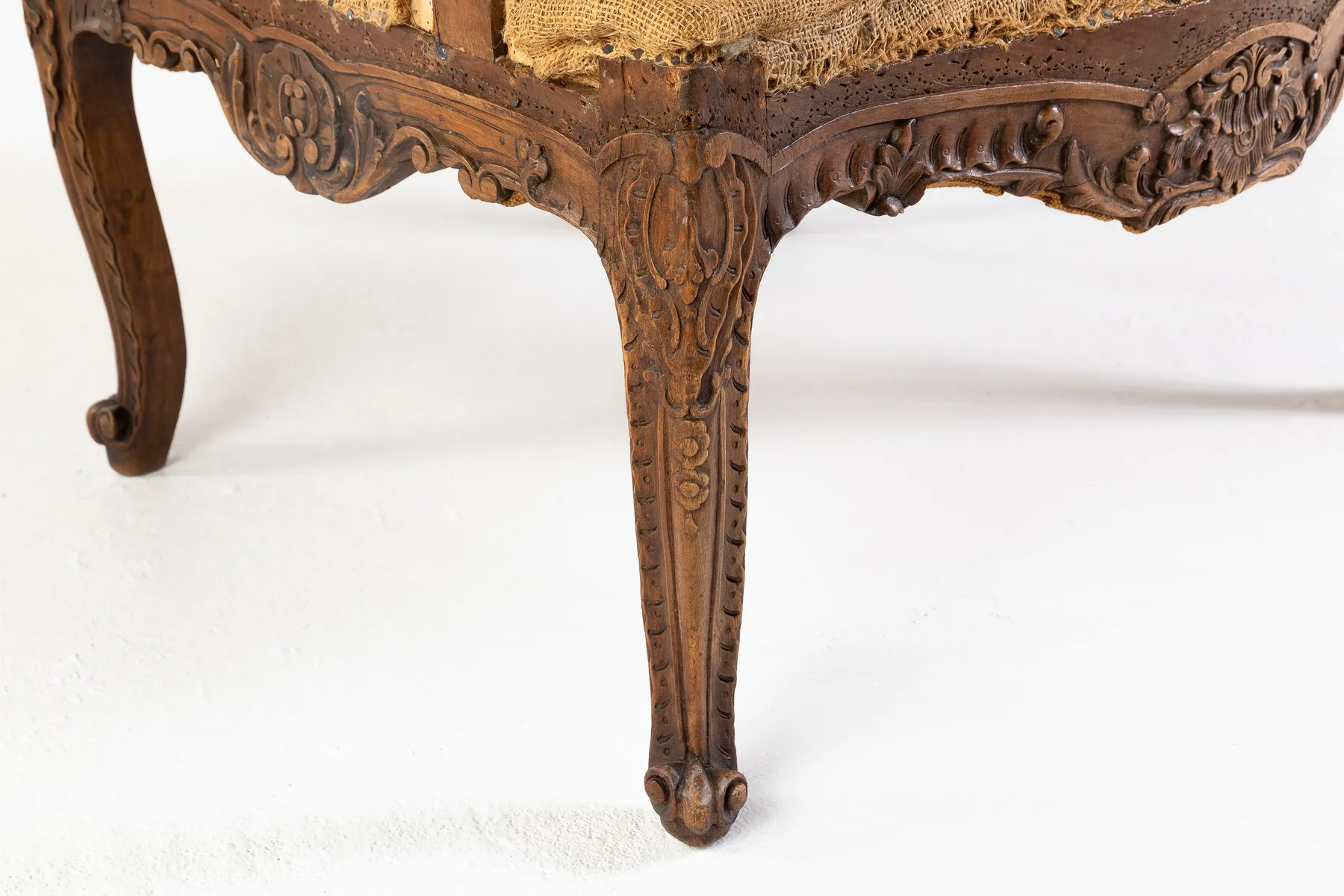 SOLD, Pair of 19th Century French Oak Armchairs