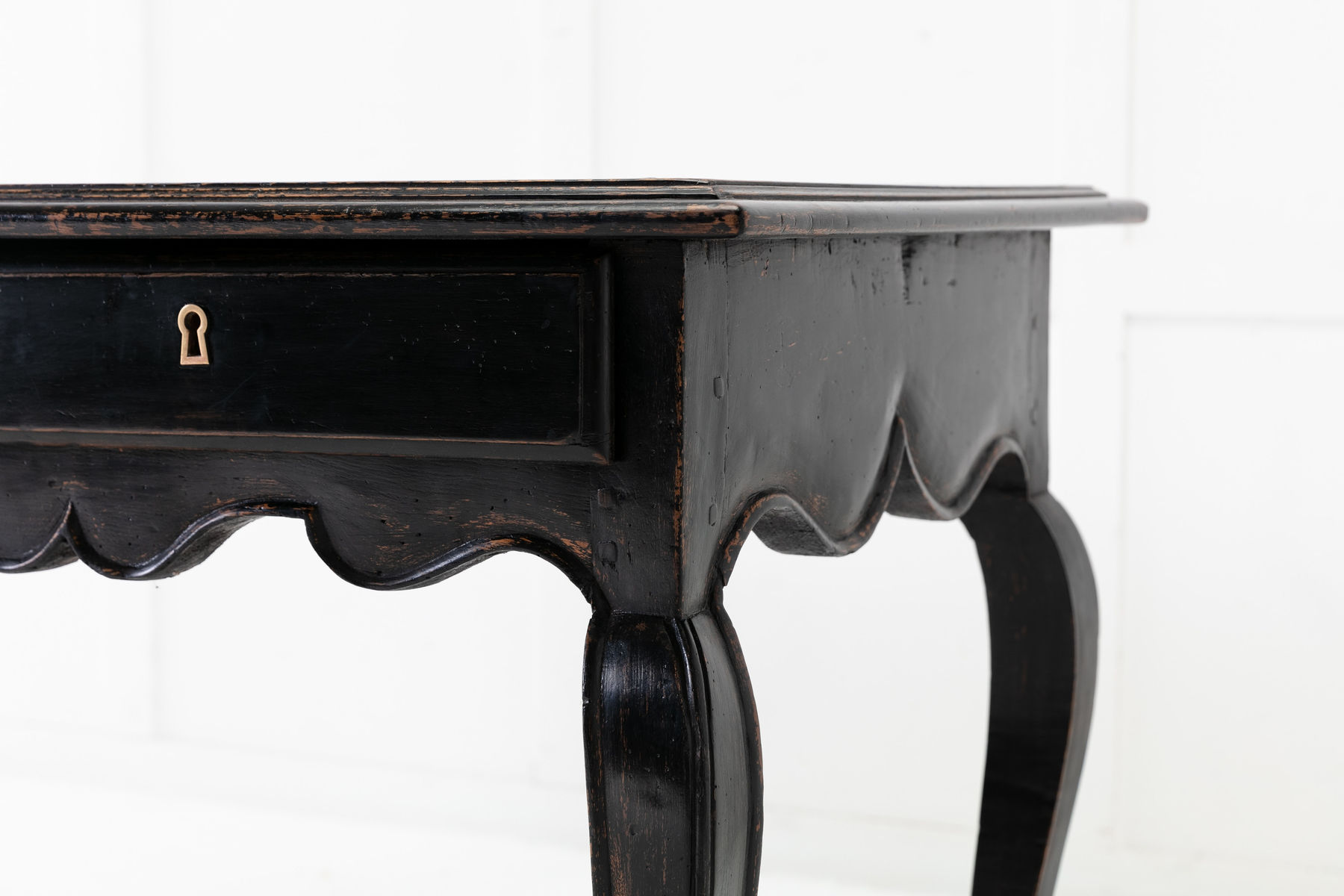 18th Century French Ebonised Bureau Plat