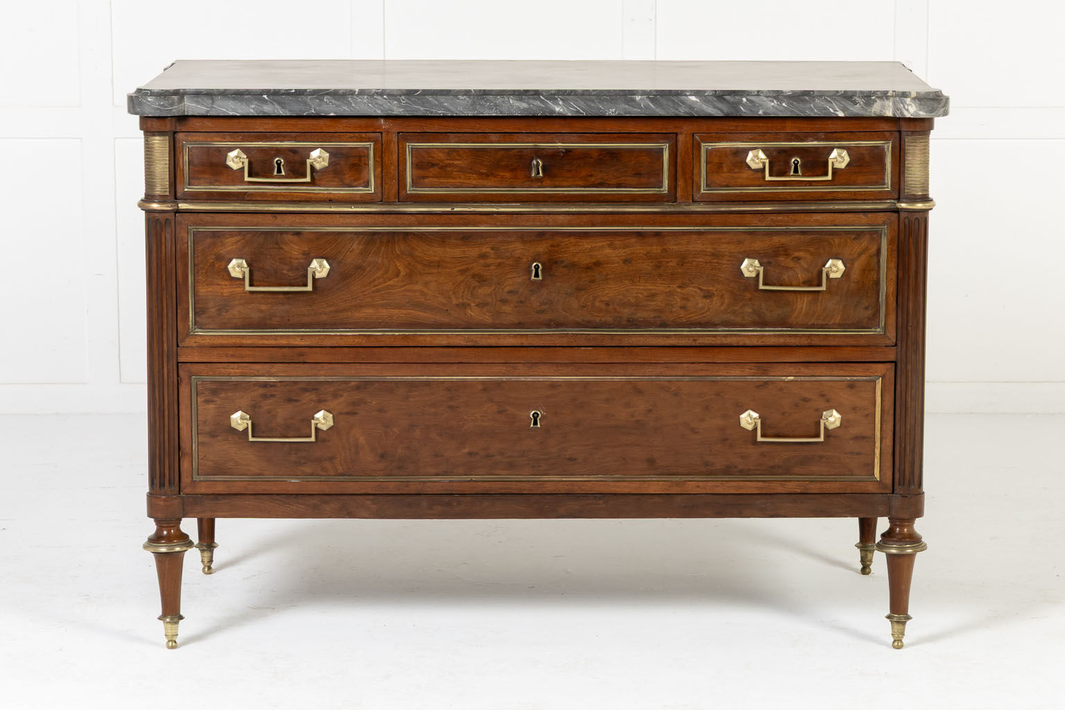 18th Century French Mahogany Commode