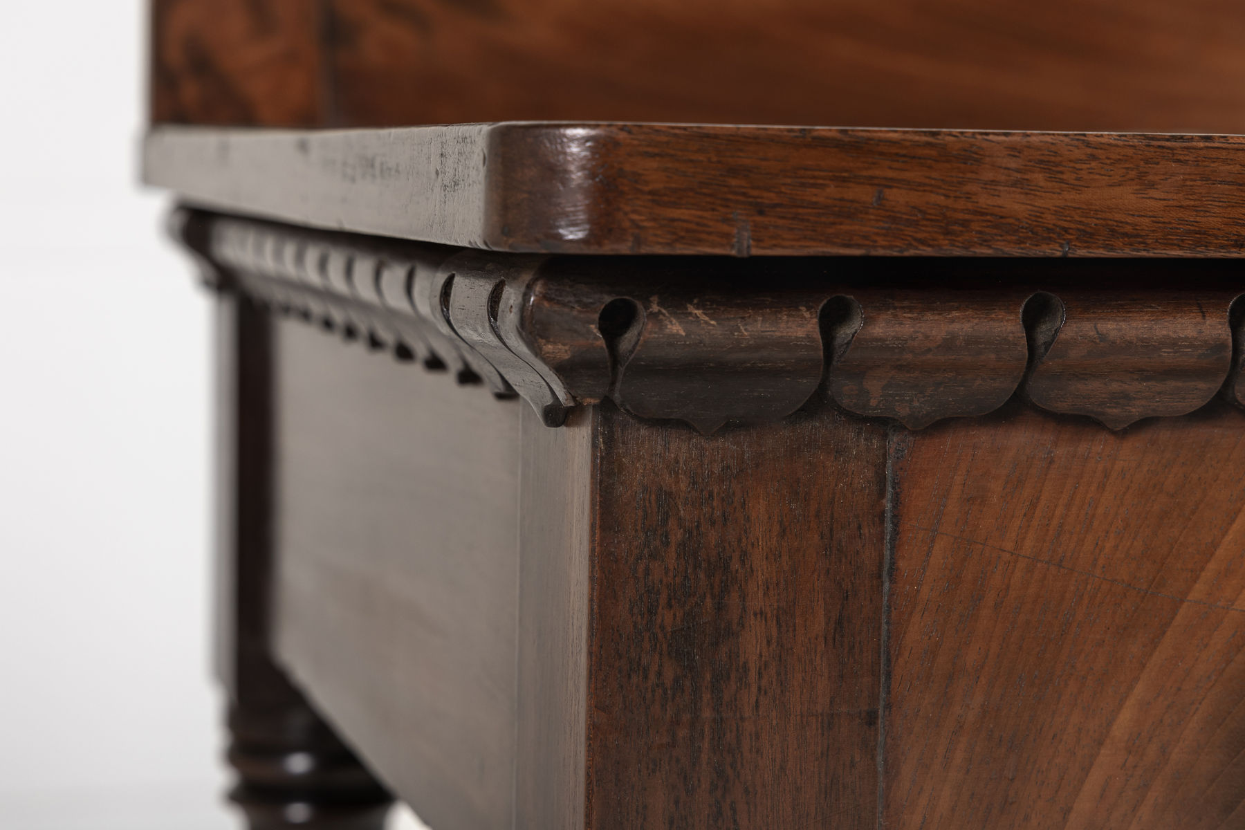 19th Century English Regency Mahogany Serving Table