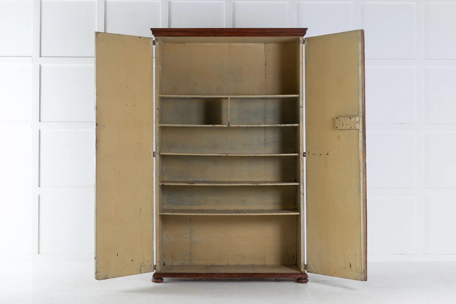 SOLD, 18th Century Spanish Painted Cabinet