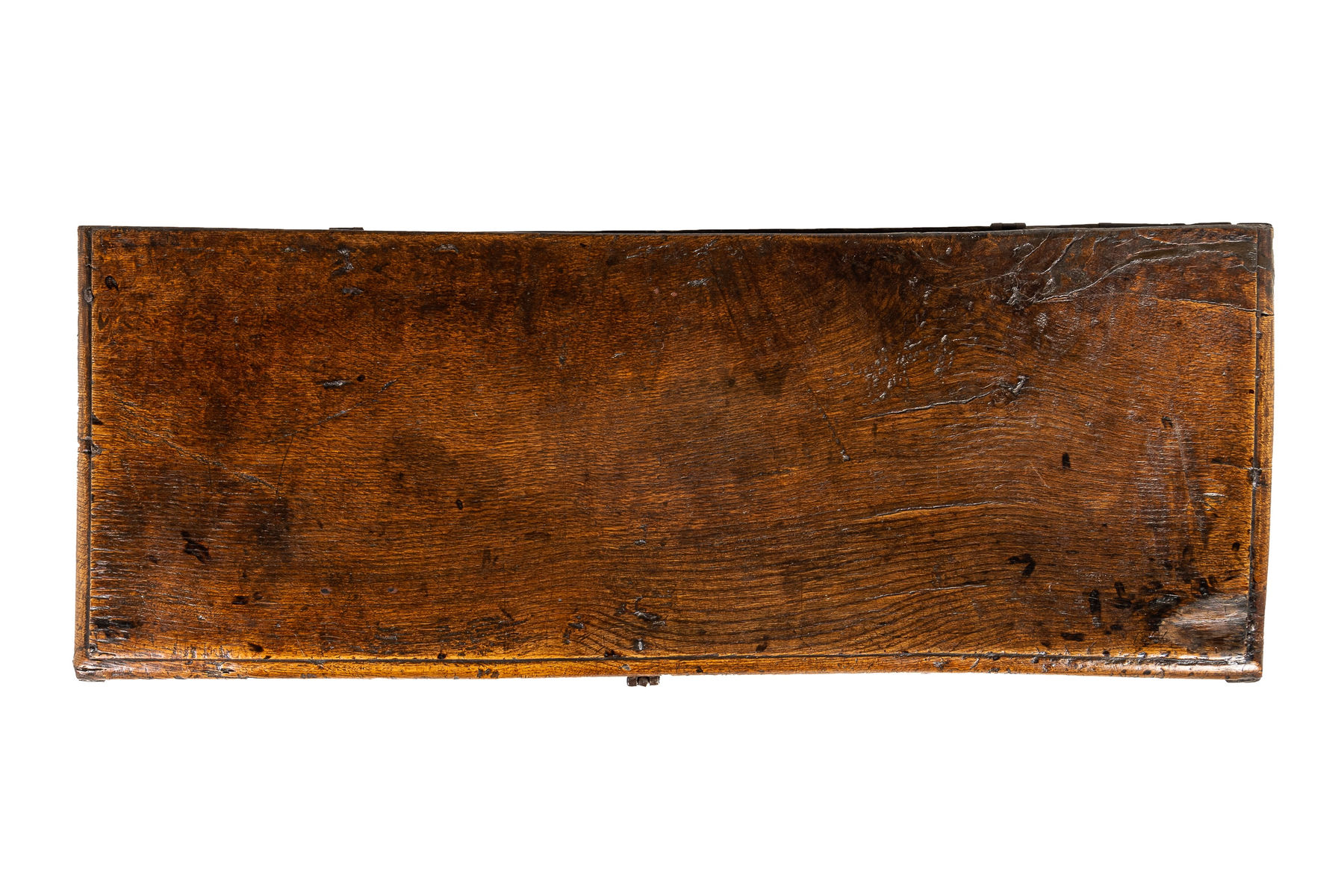 Late 17th Century Carved Oak Coffer