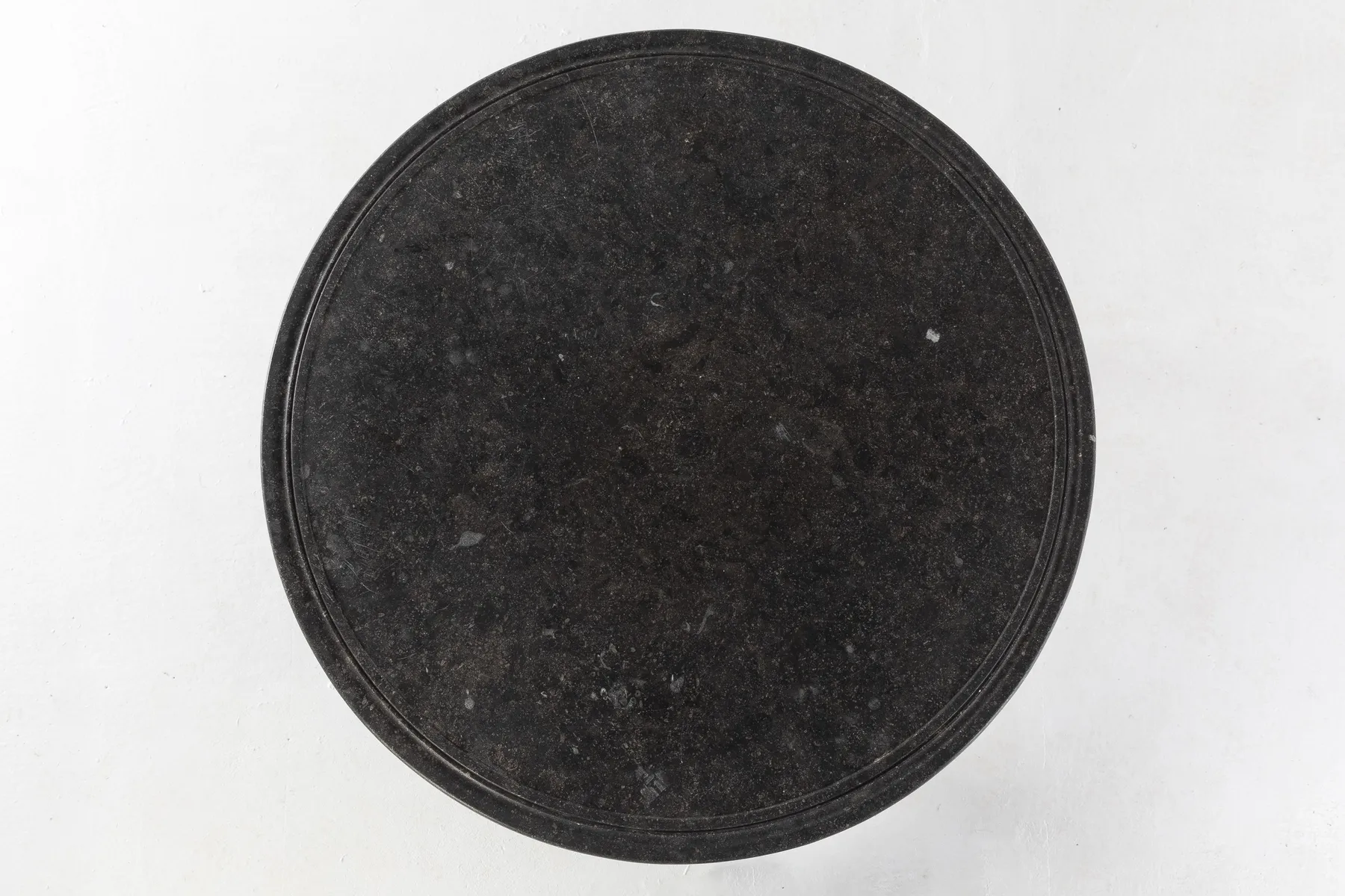 SOLD, 19th Century Ebonised Guéridon with Marble Top