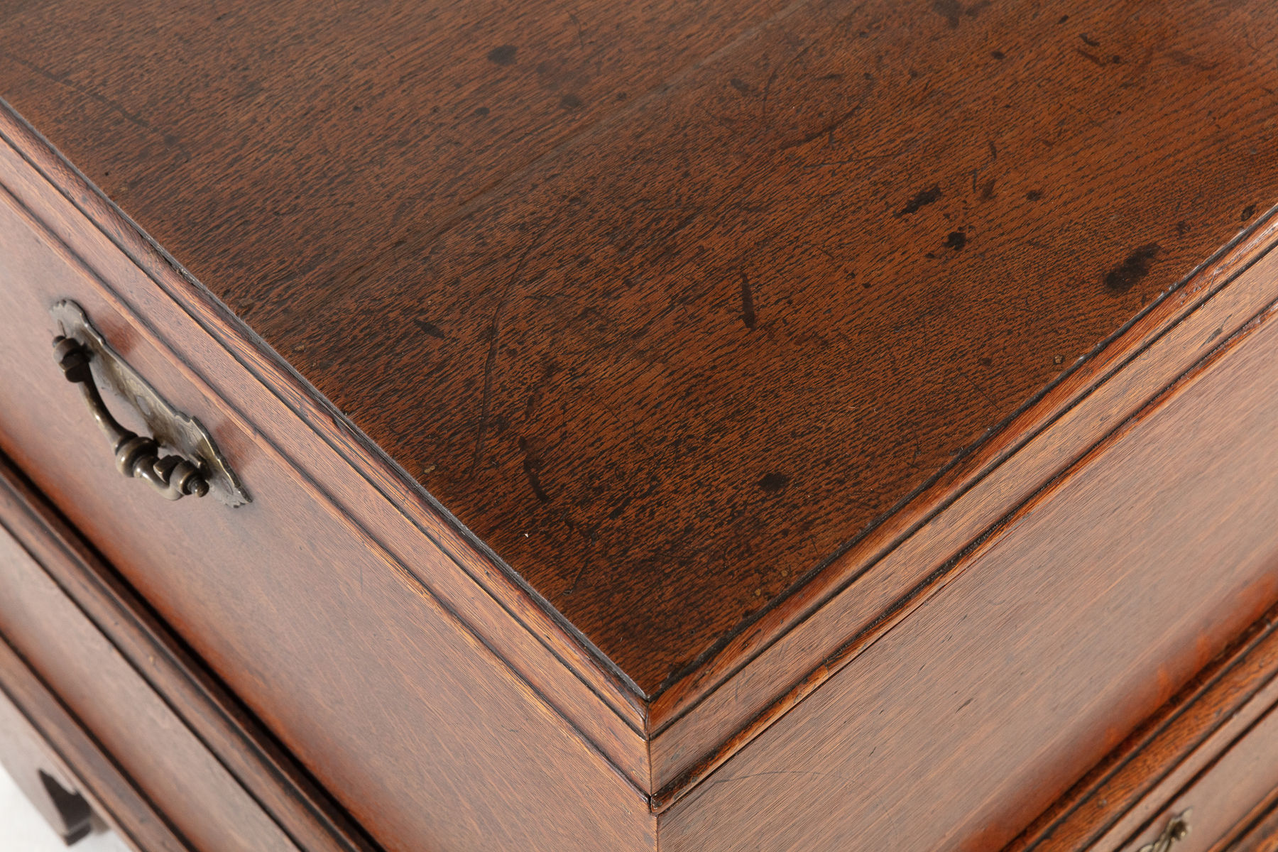 SOLD, 18th Century Oak Silver Chest