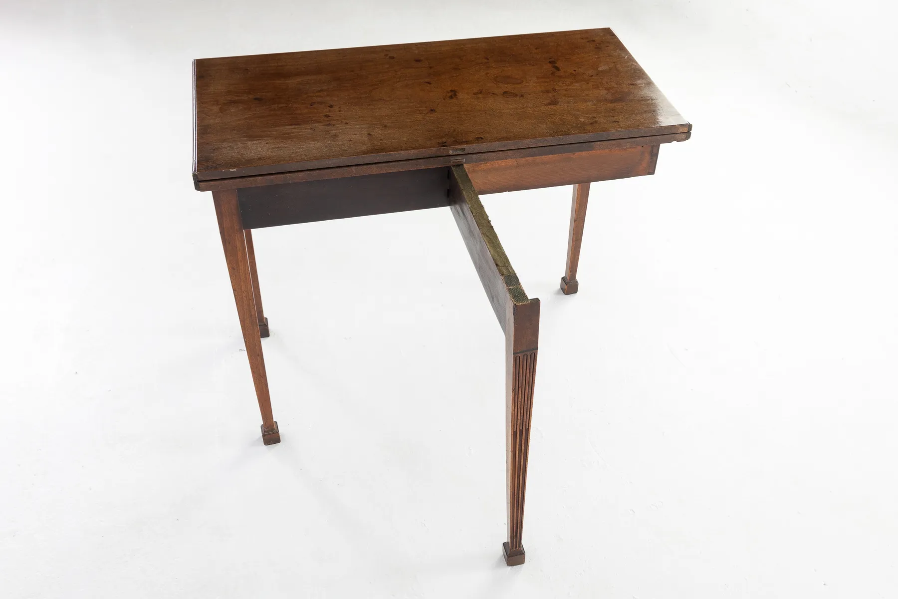 18th Century George III Mahogany Tea Table