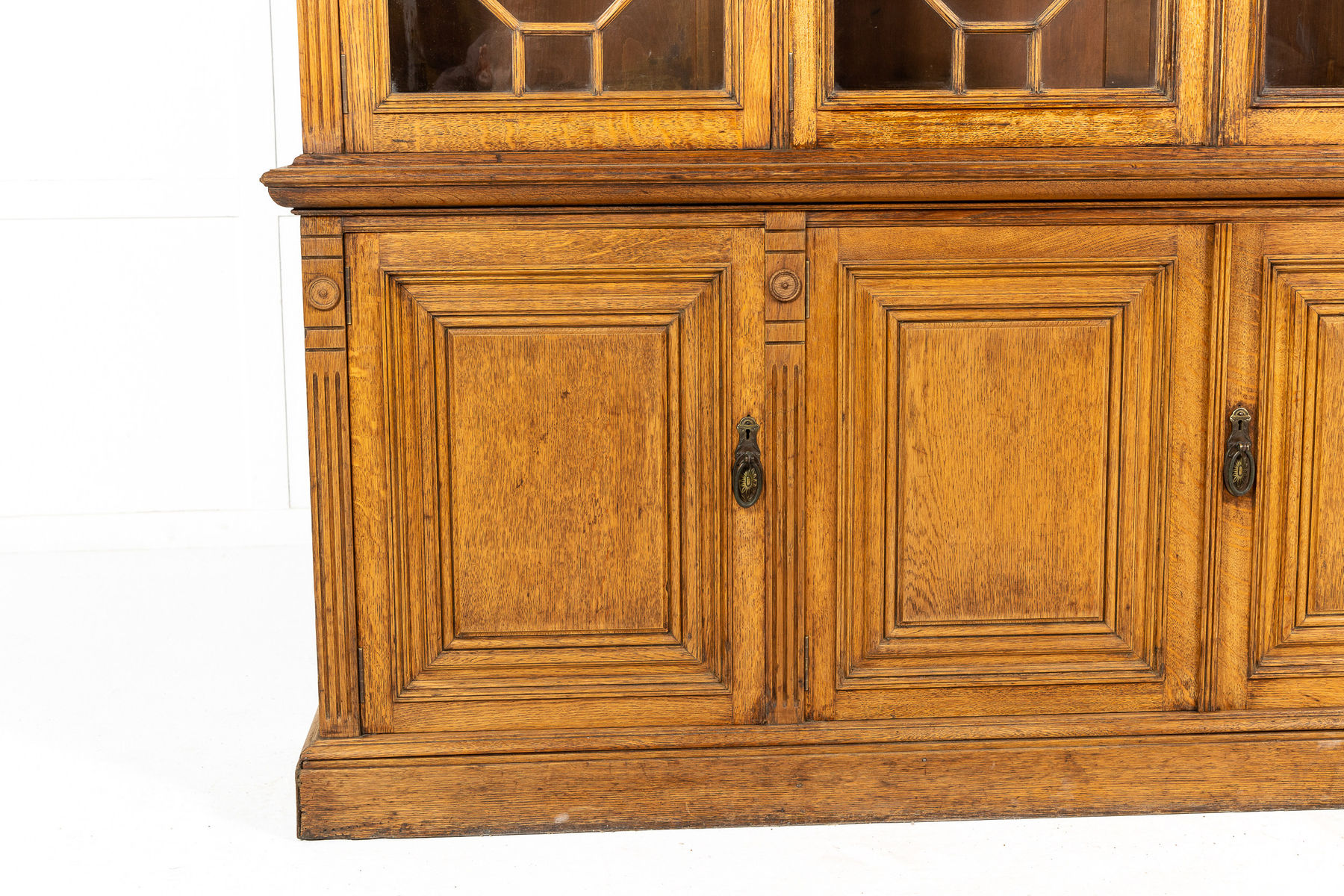 19th Century English Oak Bookcase by James Shoolbred