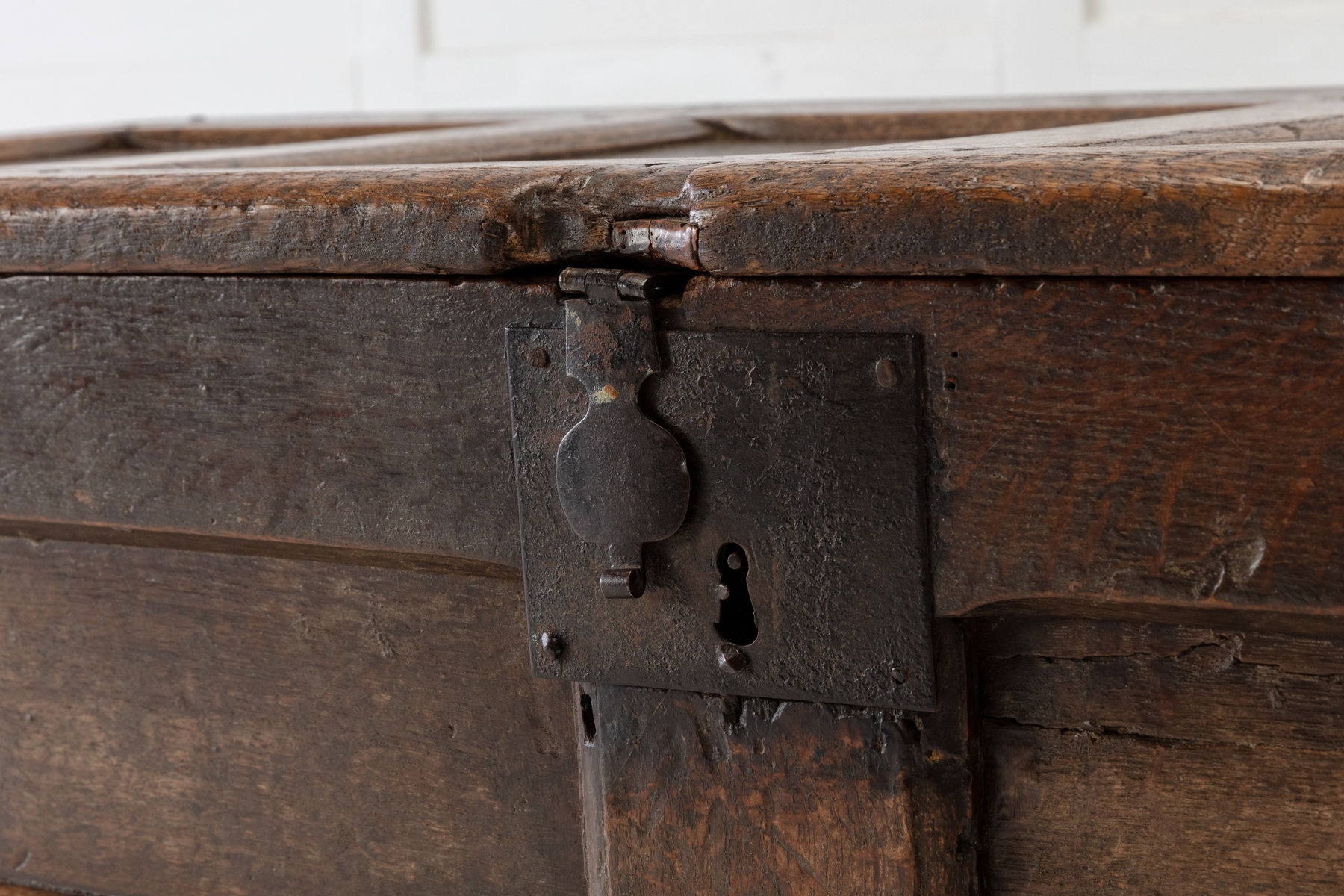 SOLD, 17th Century Oak Coffer