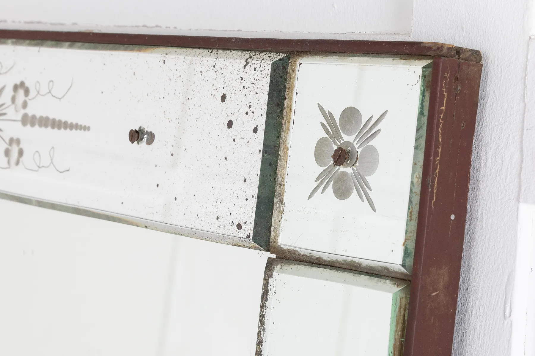 SOLD, Pair of 19th Century French 'Venetian' Mirrors