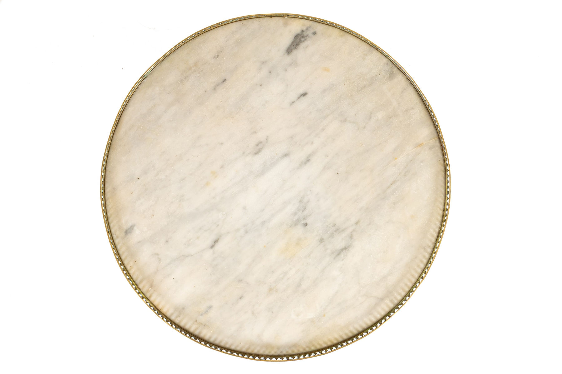 French Ebonised Guéridon with Marble Top Table c.1910