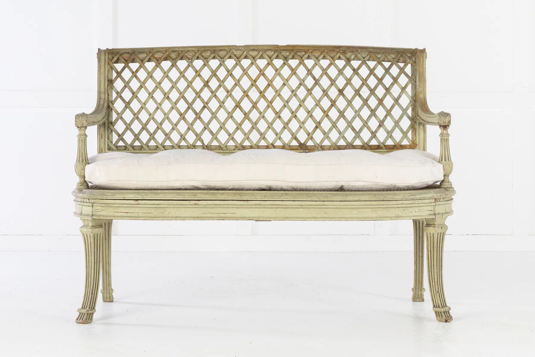 SOLD, French Painted Sofa Circa 1900